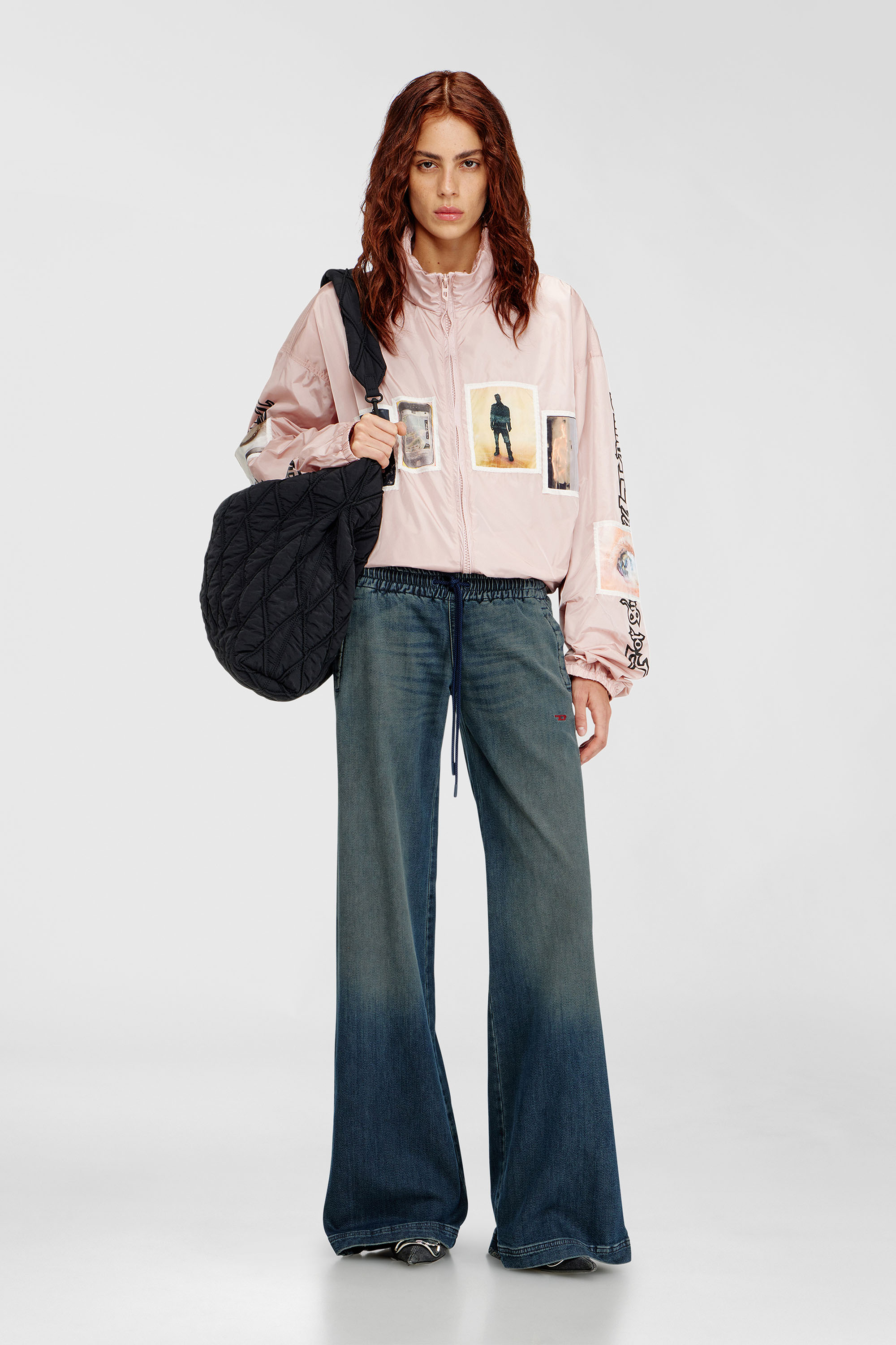 Diesel - Female's Relaxed 2078 D-Ainty Joggjeans&reg; 09N62, ダークブルー - 2