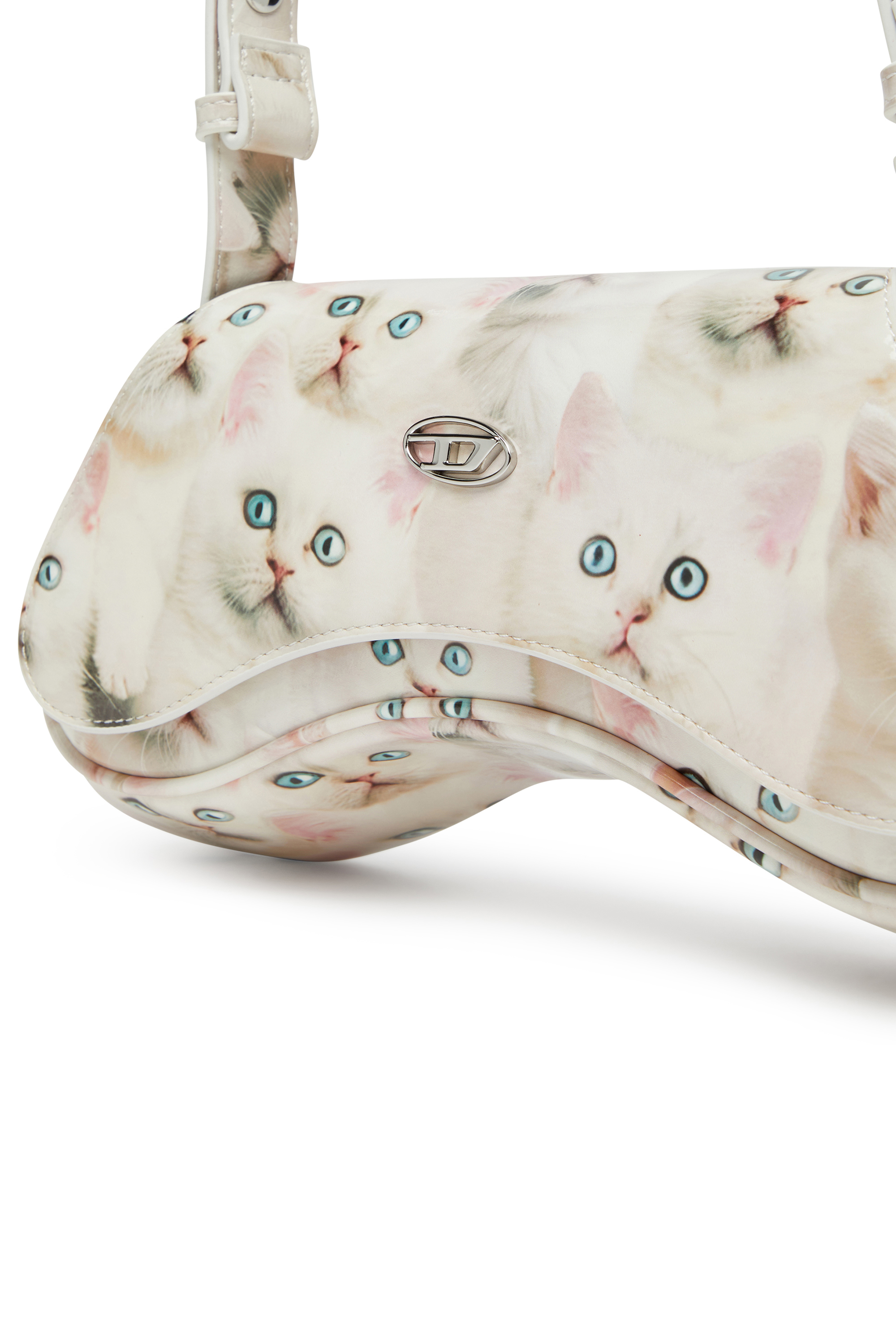 Diesel - PLAY CROSSBODY, Female's クロスボディバッグ in ホワイト - 6