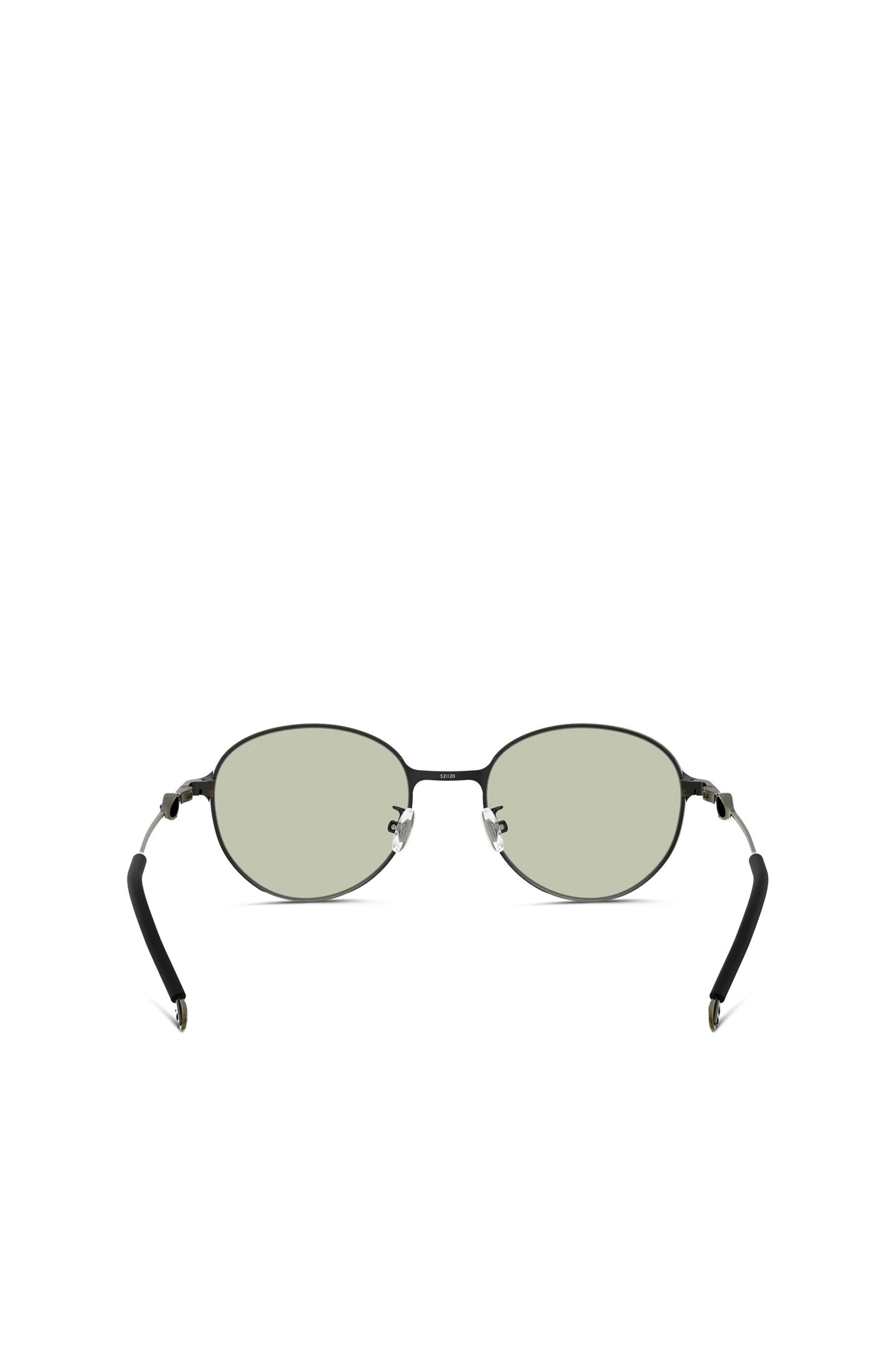 Diesel - 0DL1012D, Unisex's Oval sunglasses in グリーン - 3