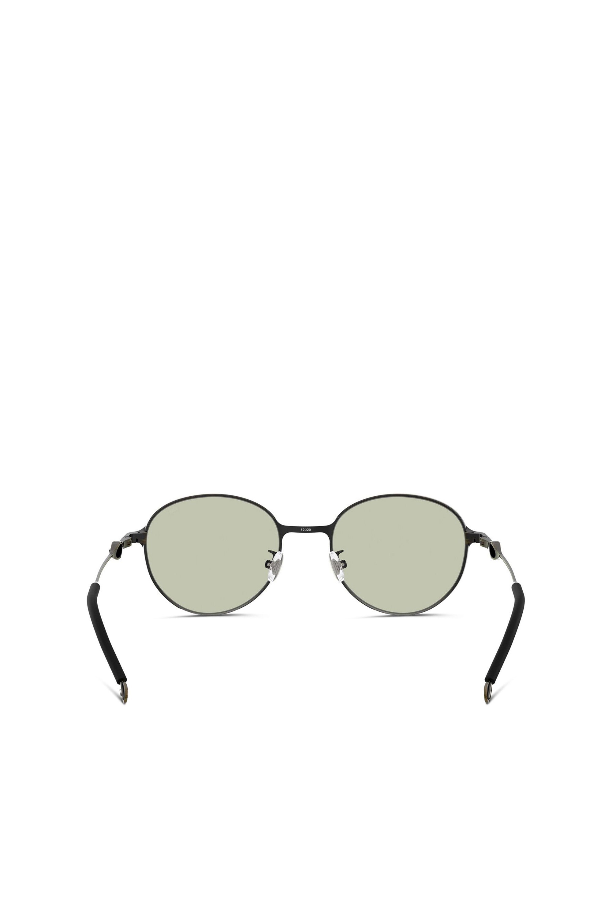 Diesel - 0DL1012D, Unisex's Oval sunglasses in グリーン - 3