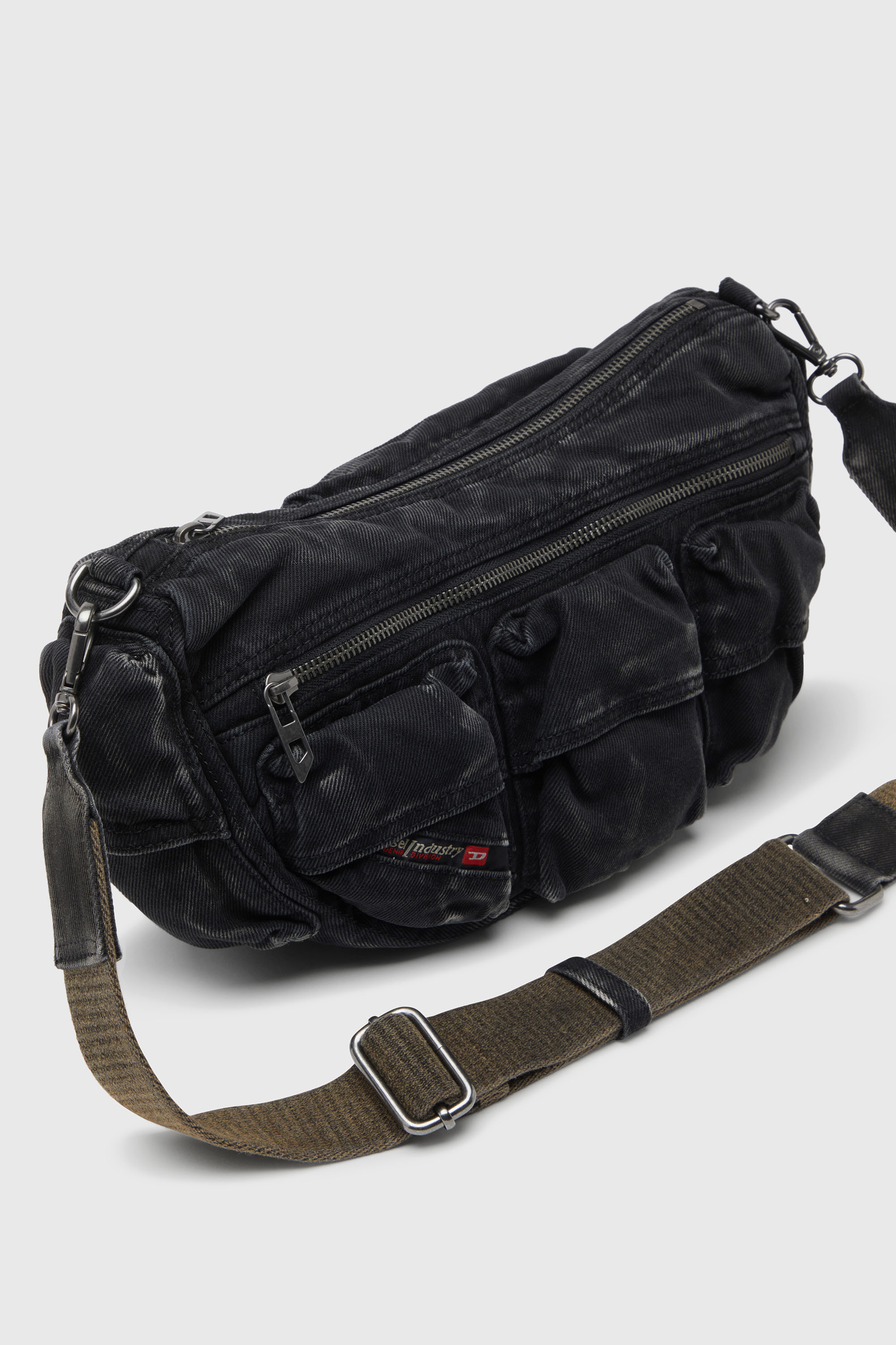 Diesel - MULTI-PKTS SHOULDER BAG X, Unisex's ショルダーバッグ in ブラック - 4