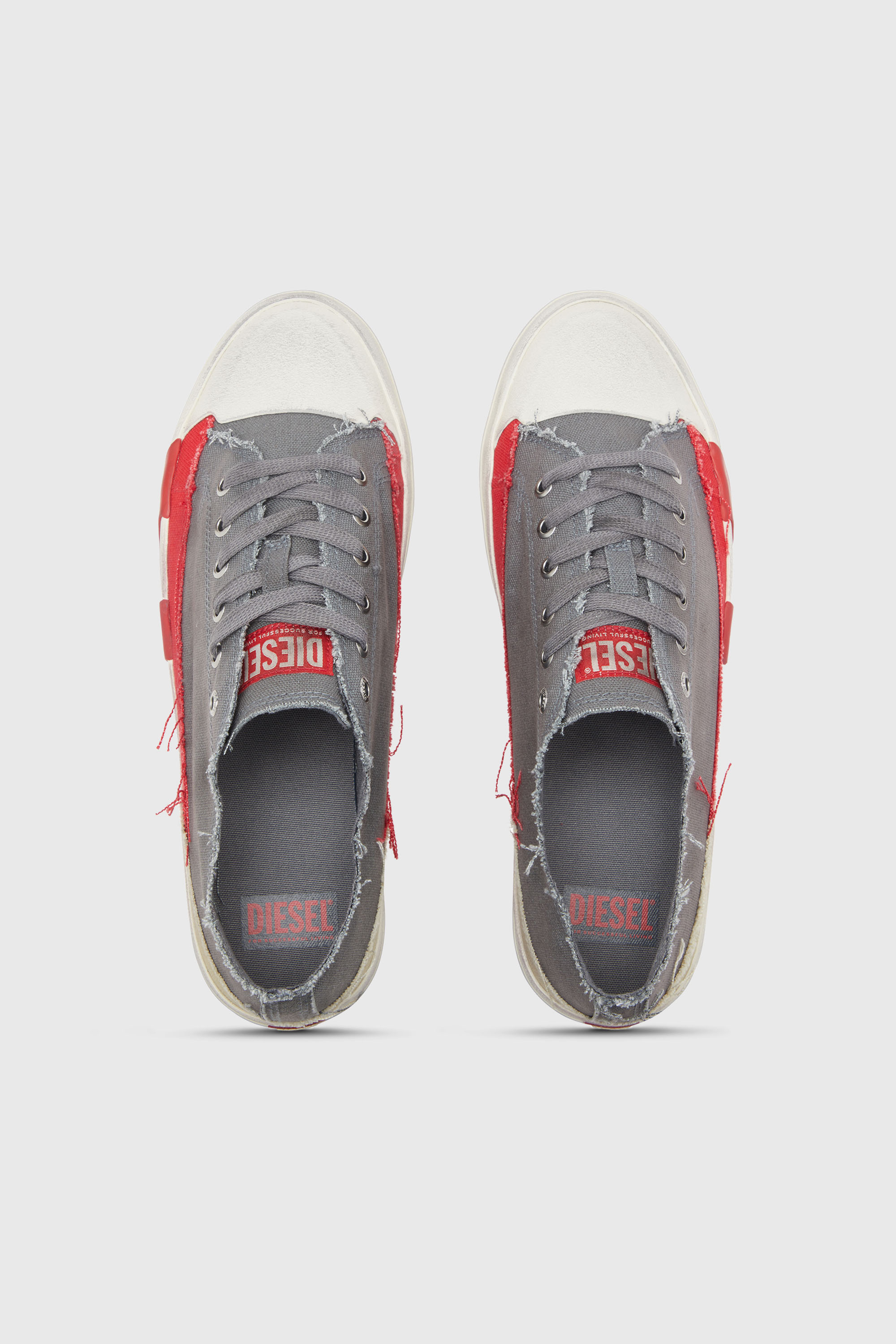 Diesel - S-D-VERSE LOW, Male's ローカットスニーカー in グレー - 6
