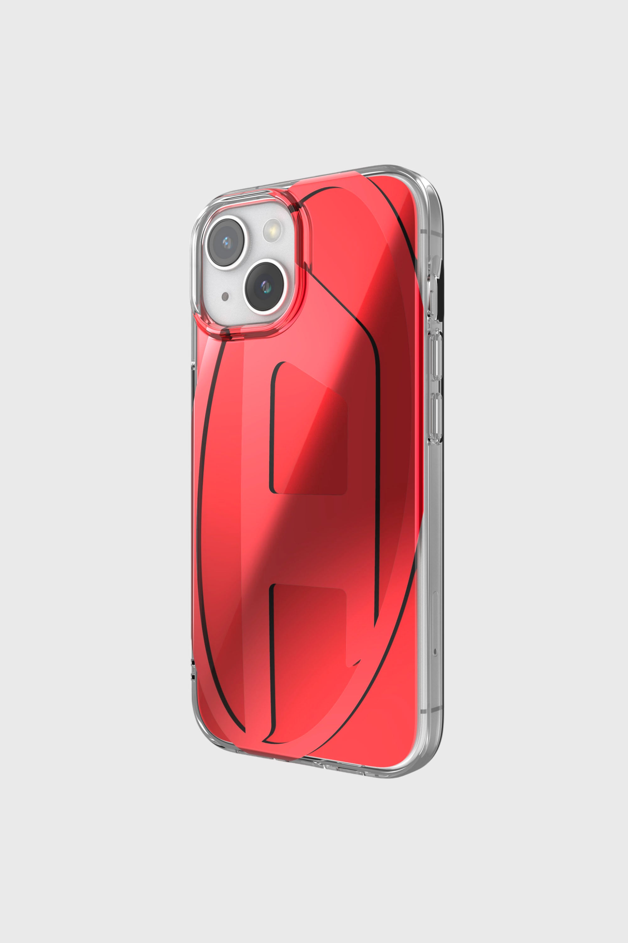 Diesel - 60043 AOP CASE, Unisex's iPhone 15 in レッド - 3