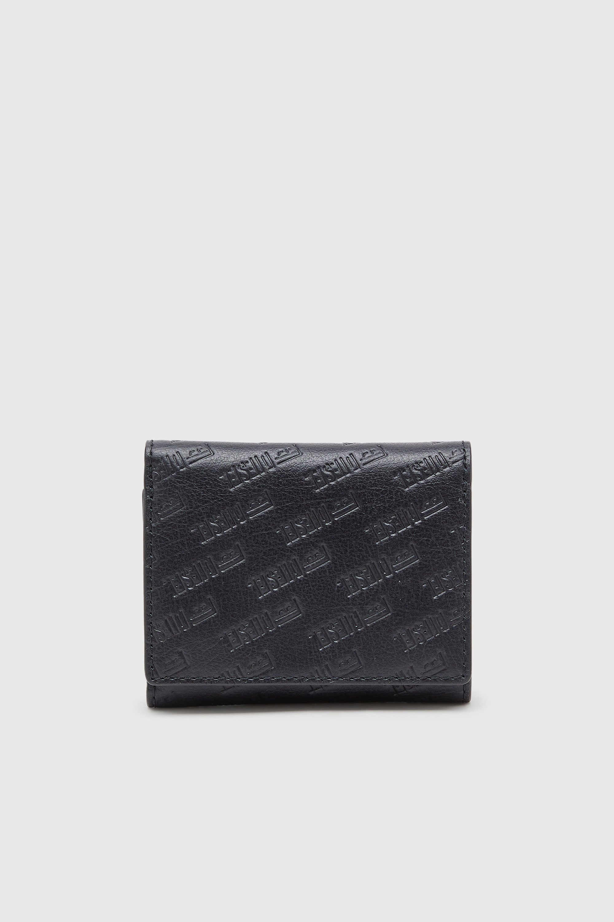 Diesel - MONOGRAM TRI-FOLD COIN S 3D, Male's 三つ折りウォレット in ブラック - 2