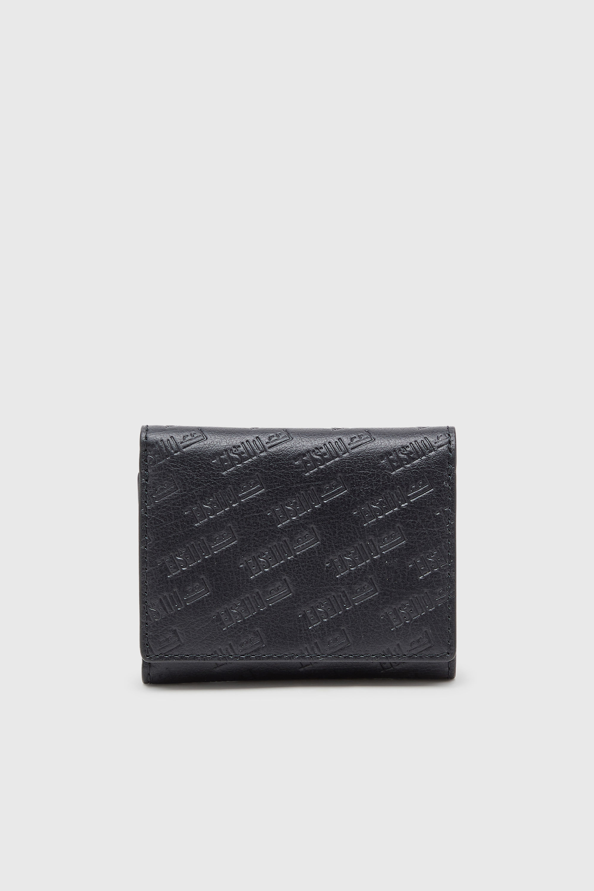 Diesel - MONOGRAM TRI-FOLD COIN S 3D, Male's 三つ折りウォレット in ブラック - 2