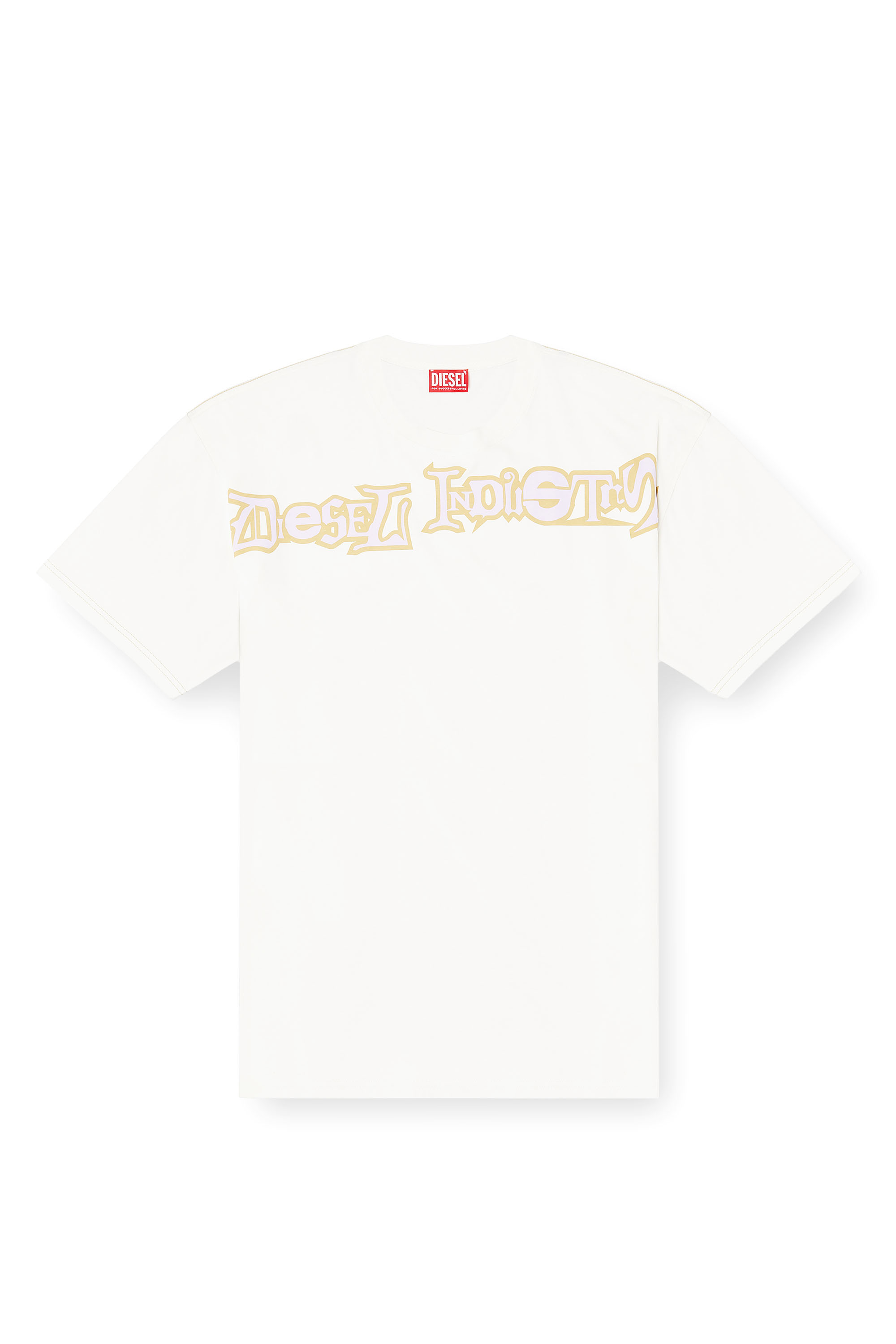 Diesel - T-BOXT-V3, Male's Tシャツ in ホワイト - 2