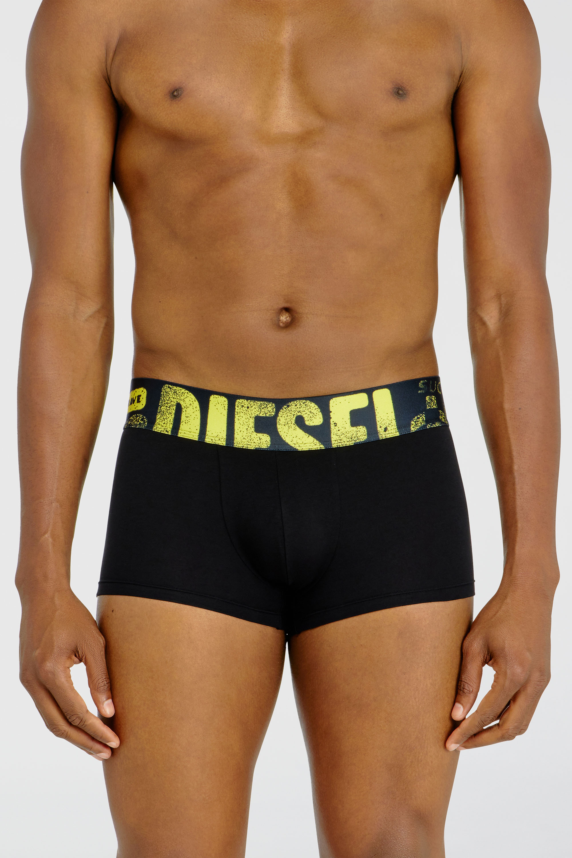 Diesel - UMBX-DAMIENTHREEPACK-5.5EL, Male's ボクサーパンツ 3枚パック in マルチカラー/ブロック - 3