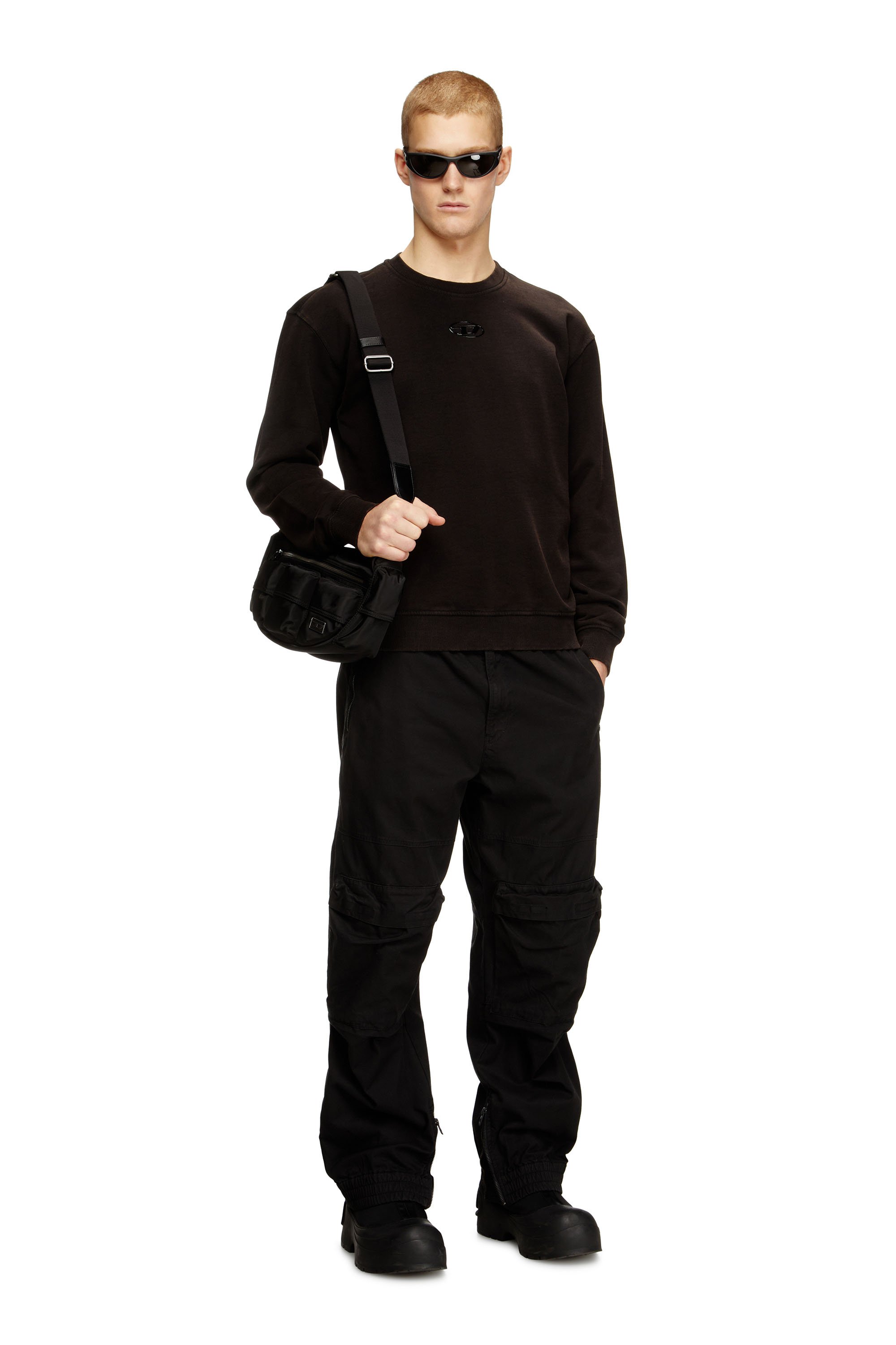 Diesel - S-NORM-V1, Male's プルオーバースウェット in null - 2