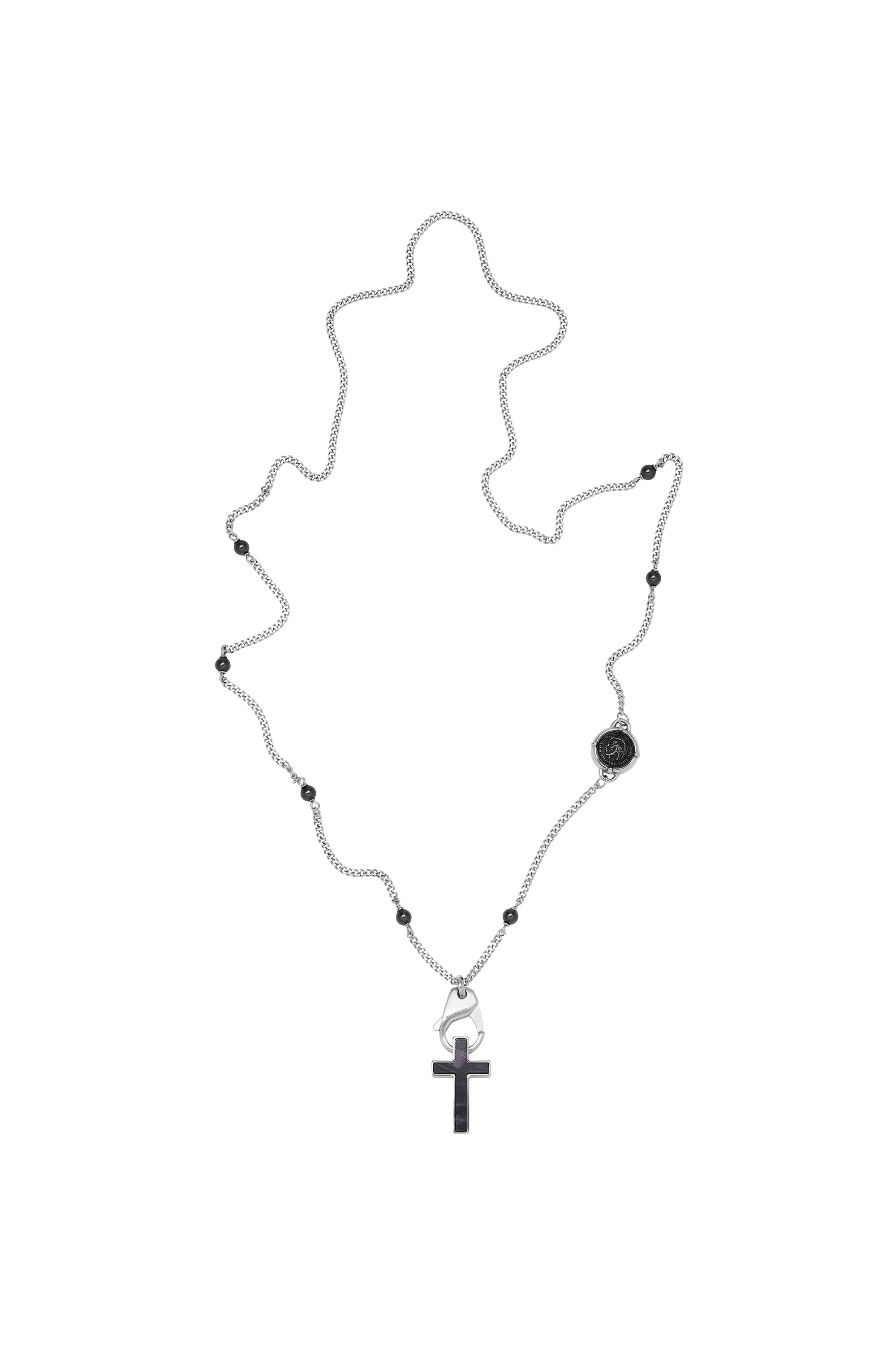 Diesel - DX1322, Male's ジュエリー ネックレス in ブラック - 2