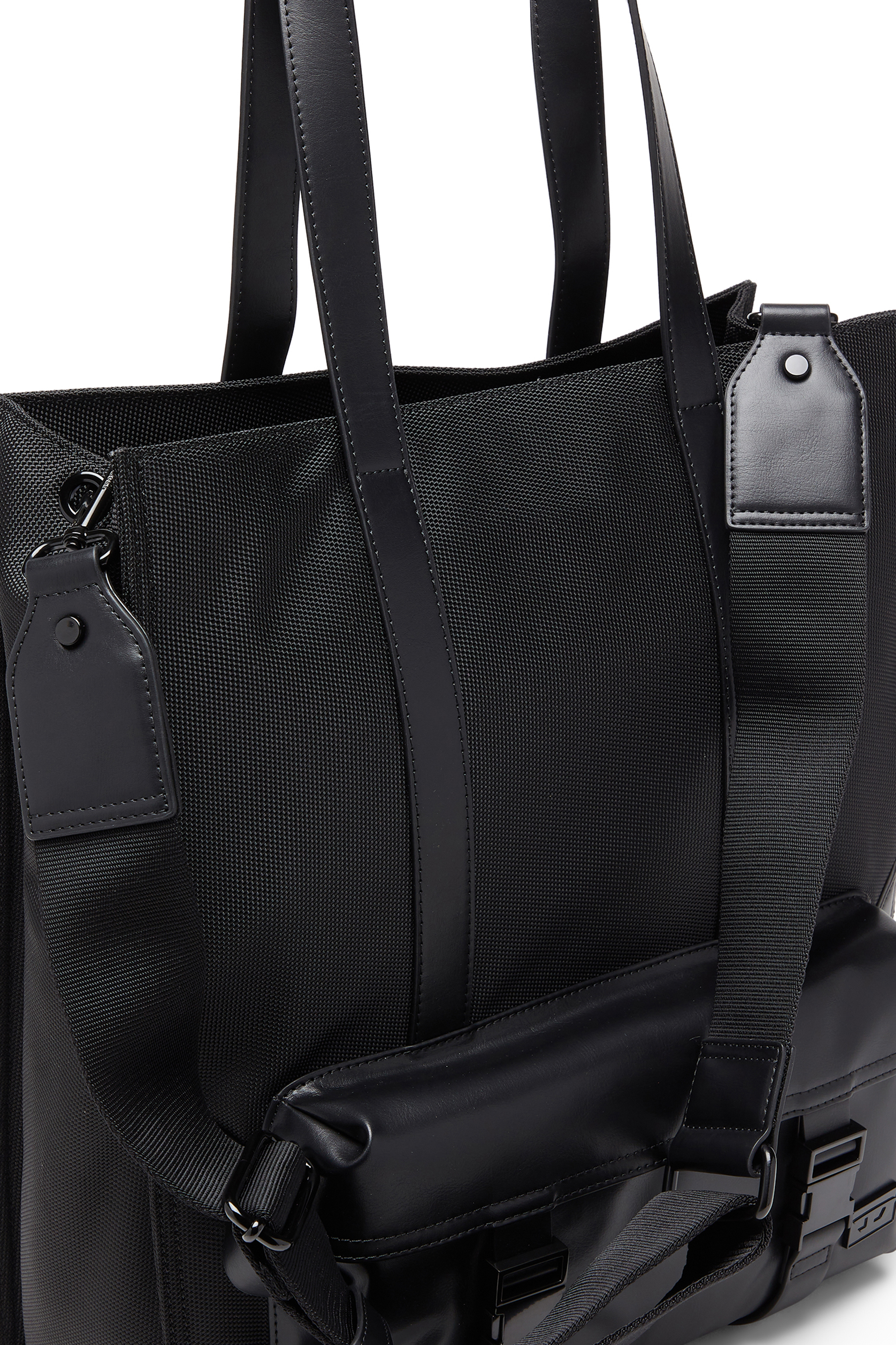 Diesel - MULTI-PKTS TOTE X, Unisex's トートバッグ in ブラック - 5
