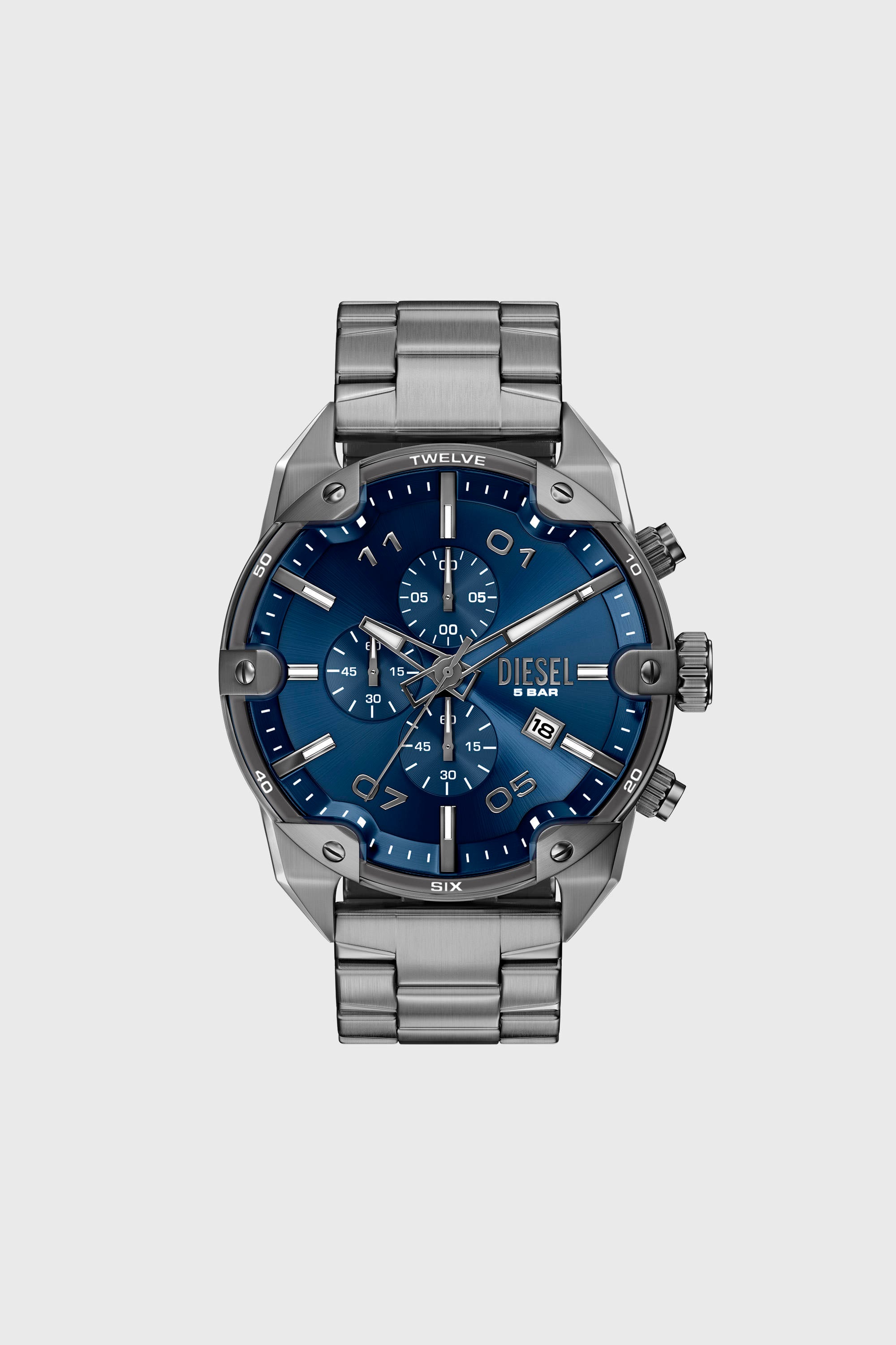 Diesel - DZ4724 WATCH, Male's 時計 in ダークグレー - 1