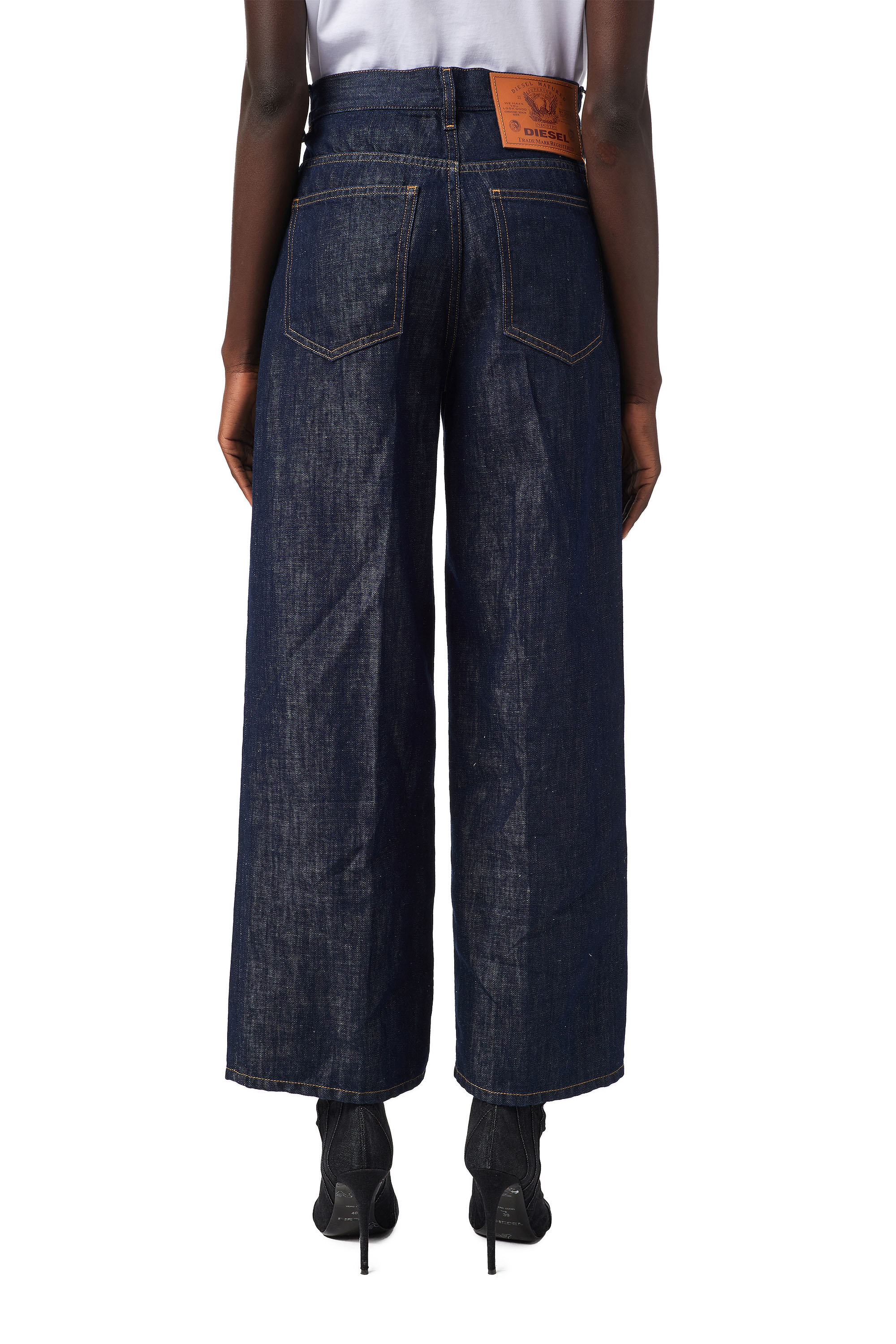 Diesel - Widee Z9B15 Bootcut and Flare Jeans, ダークブルー - Image 2
