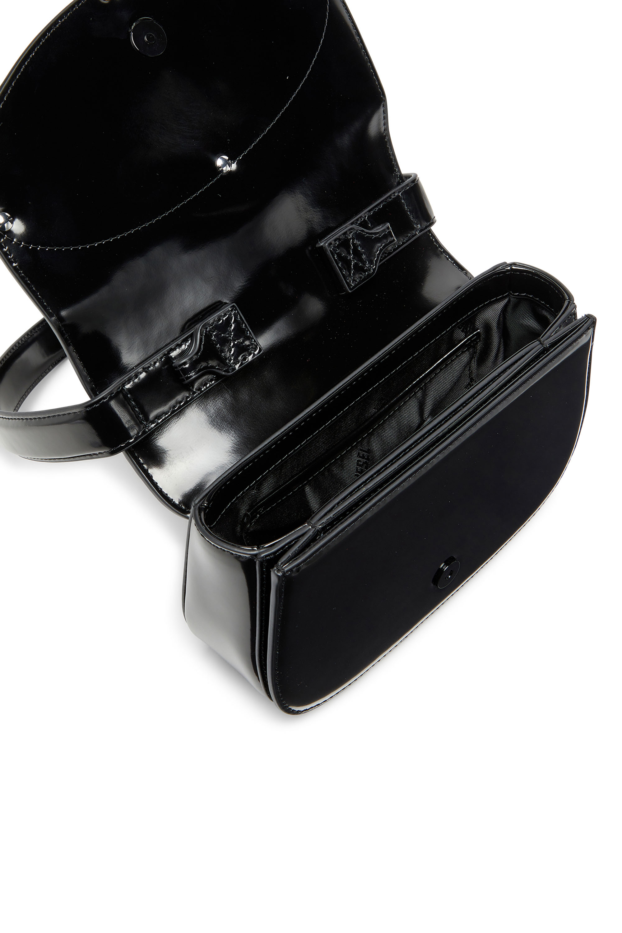Diesel - 1DR, Female's カウレザーショルダーバッグ in ブラック - 4