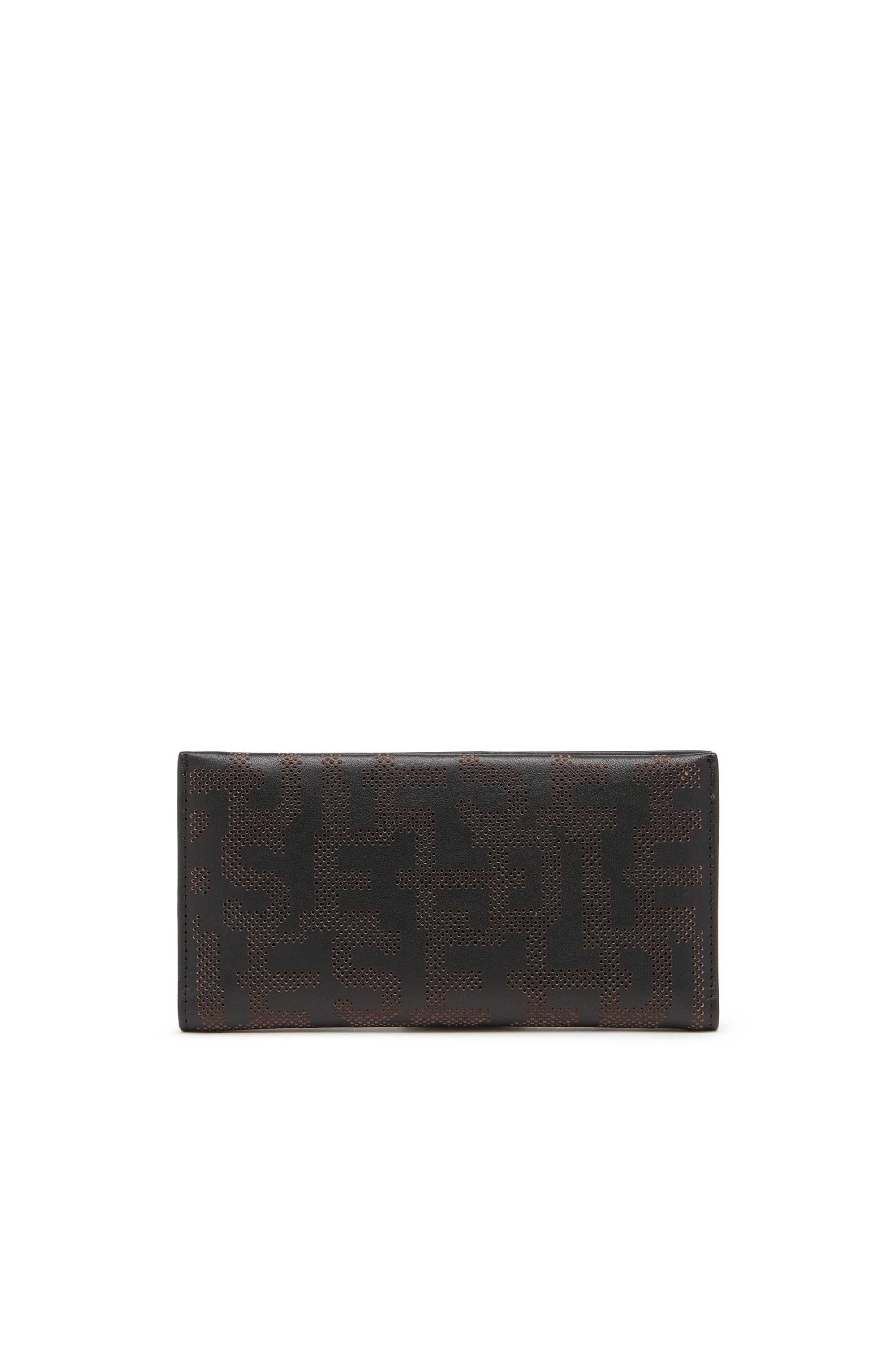 Diesel - CONTINENTAL ZIP DETACHABLE COIN CASE, ブラック - Image 2