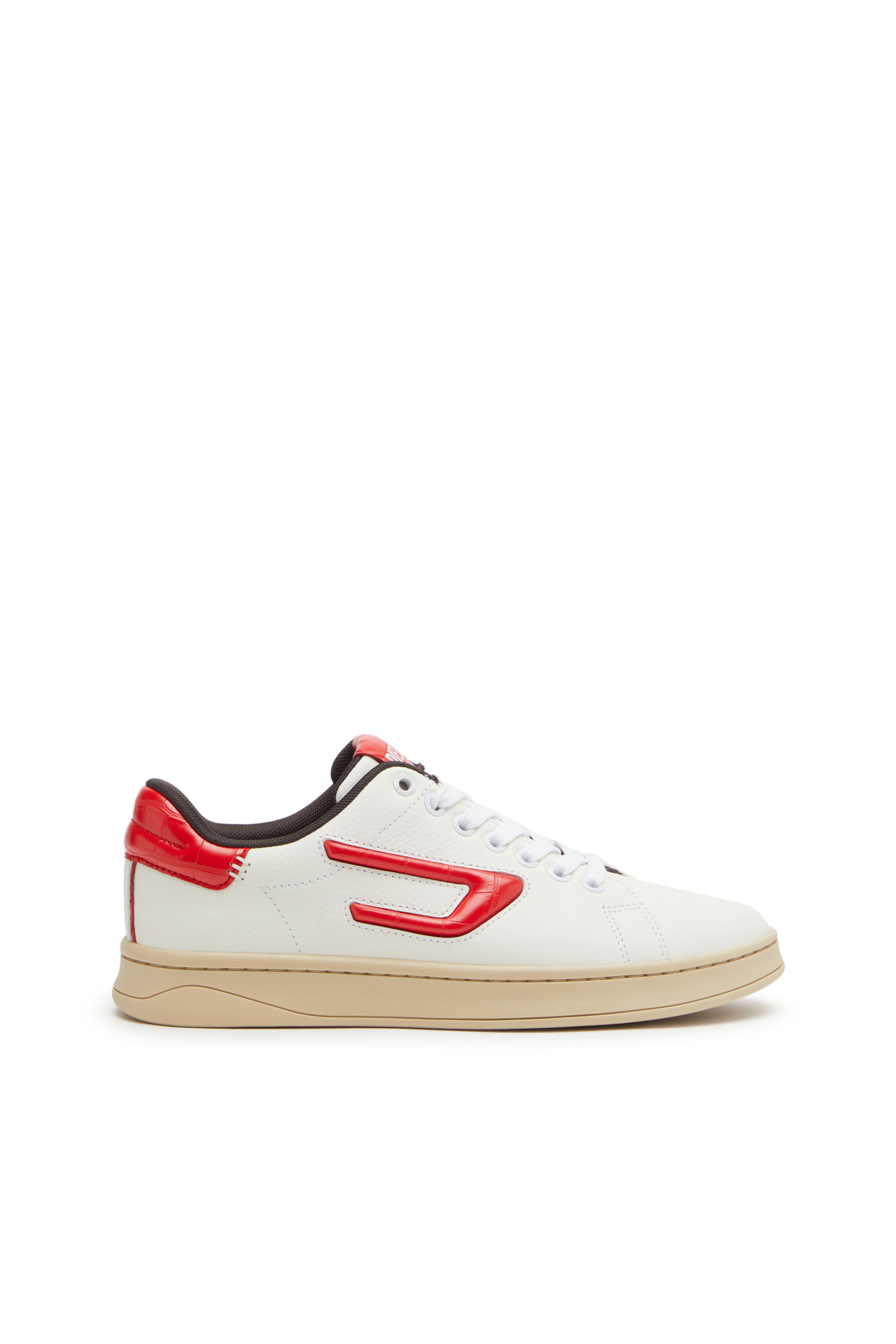 Diesel - S-ATHENE LOW W, ホワイト/レッド/ブルー - Image 1