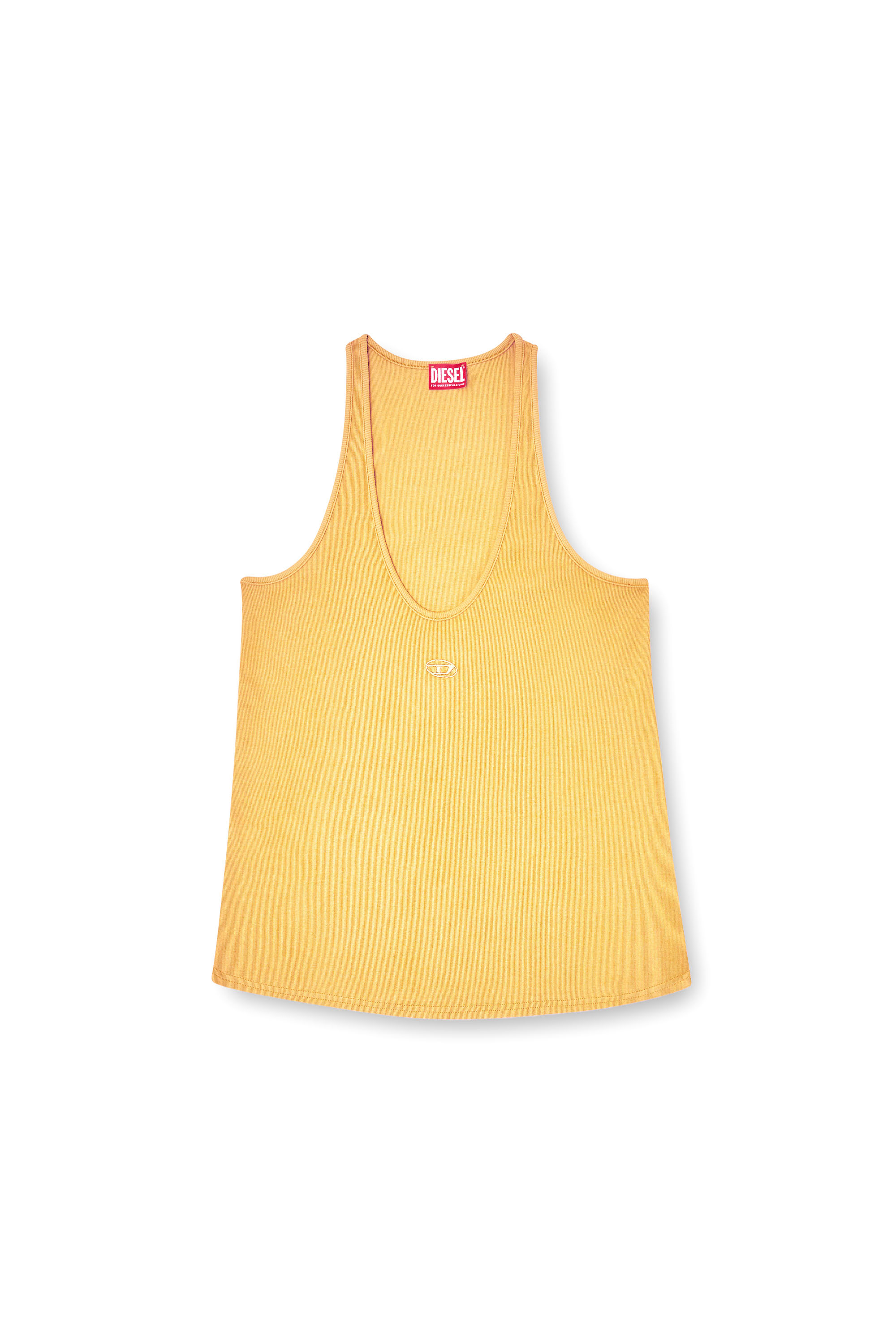Diesel - T-IPSYA-LKDS, Female's タンクトップ in オレンジ - 2
