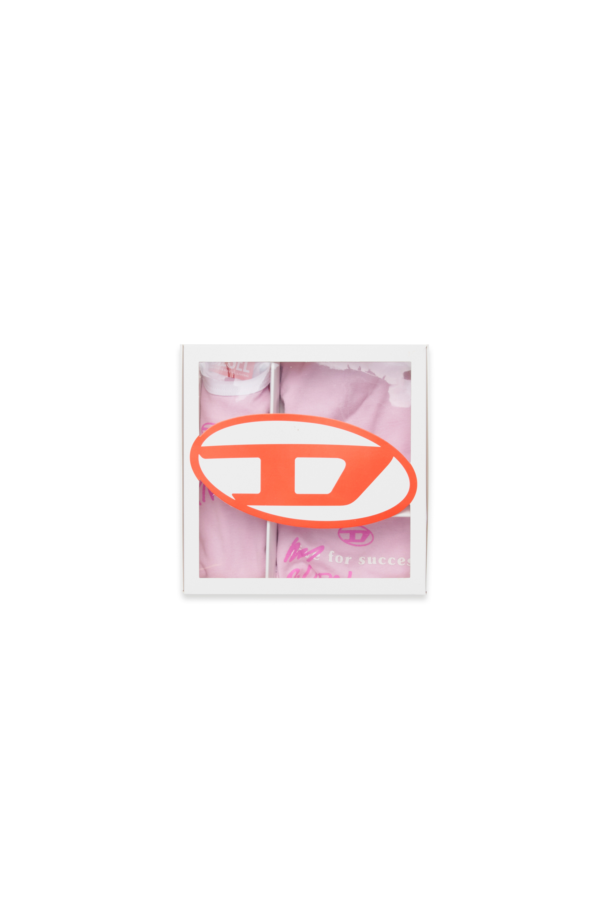 Diesel - URMASBOX-NB, Unisex's Born For Success newborn gift set in ピンク / ホワイト - 4