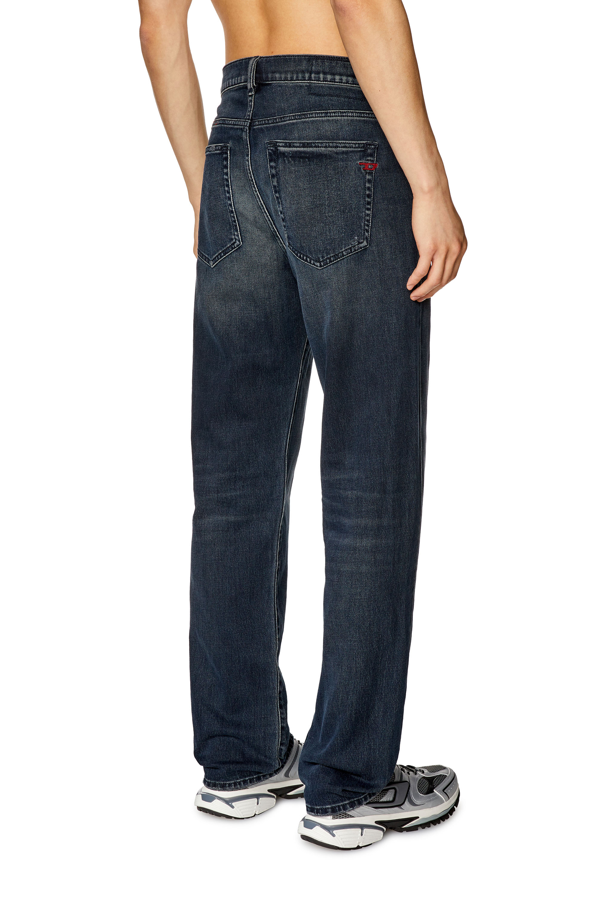 Diesel - Straight Jeans 2020 D-Viker 09G40, ダークブルー - Image 4