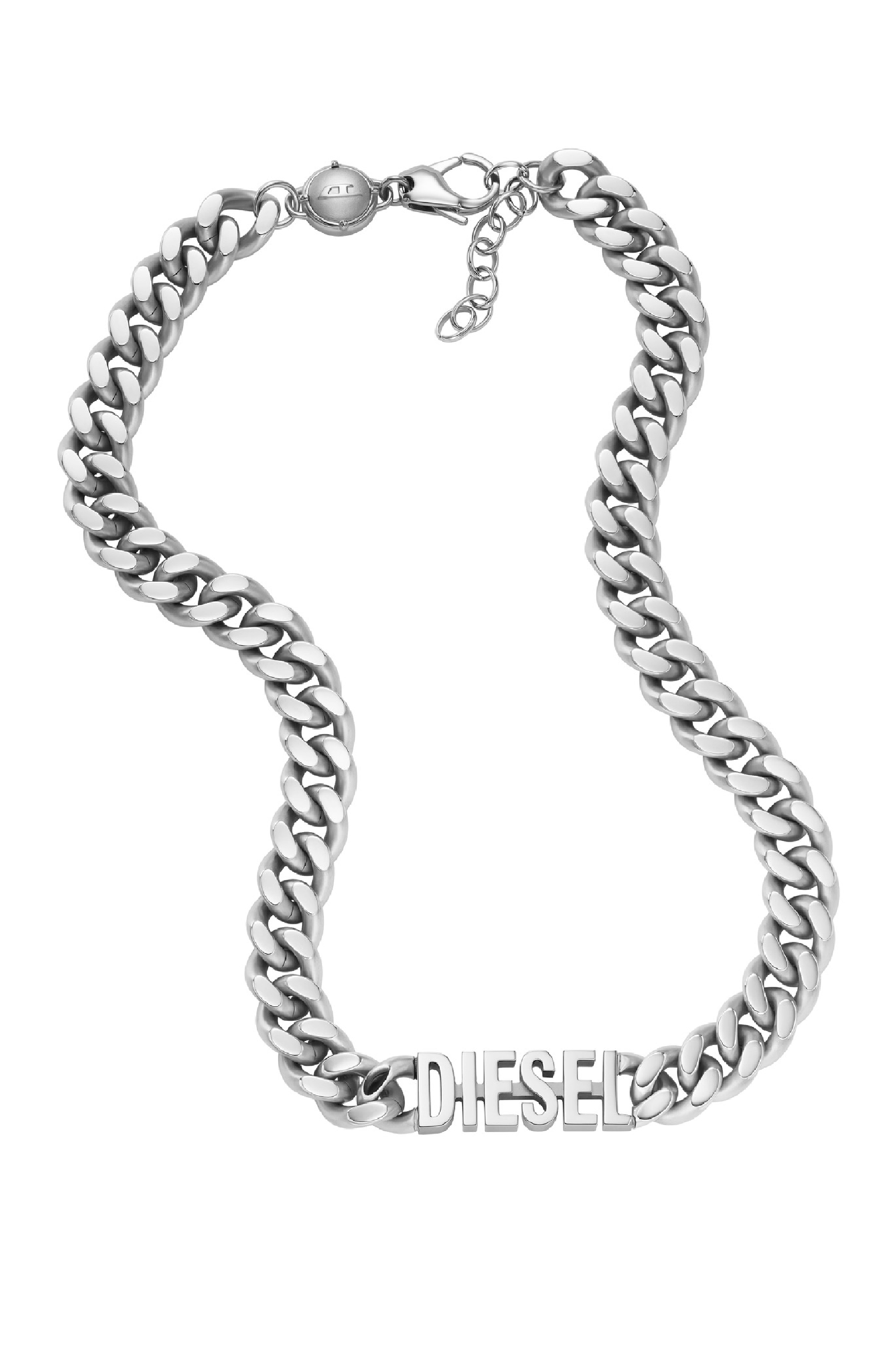 Diesel - DX1388, Male's ジュエリー ネックレス in シルバー - 2