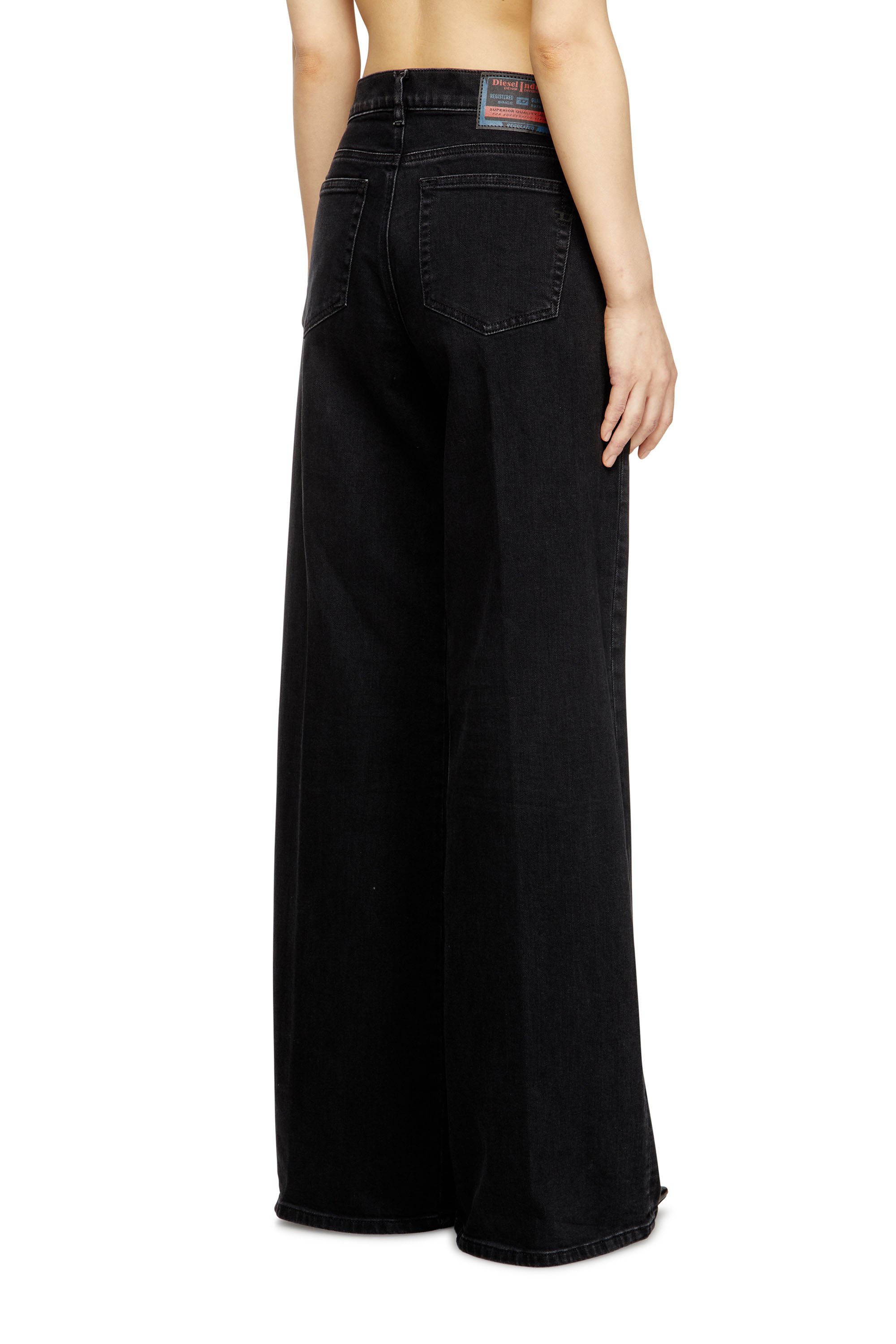 Diesel - Female's Flare Jeans 1978 D-Akemi 09N89, ブラック/ダークグレー - 4