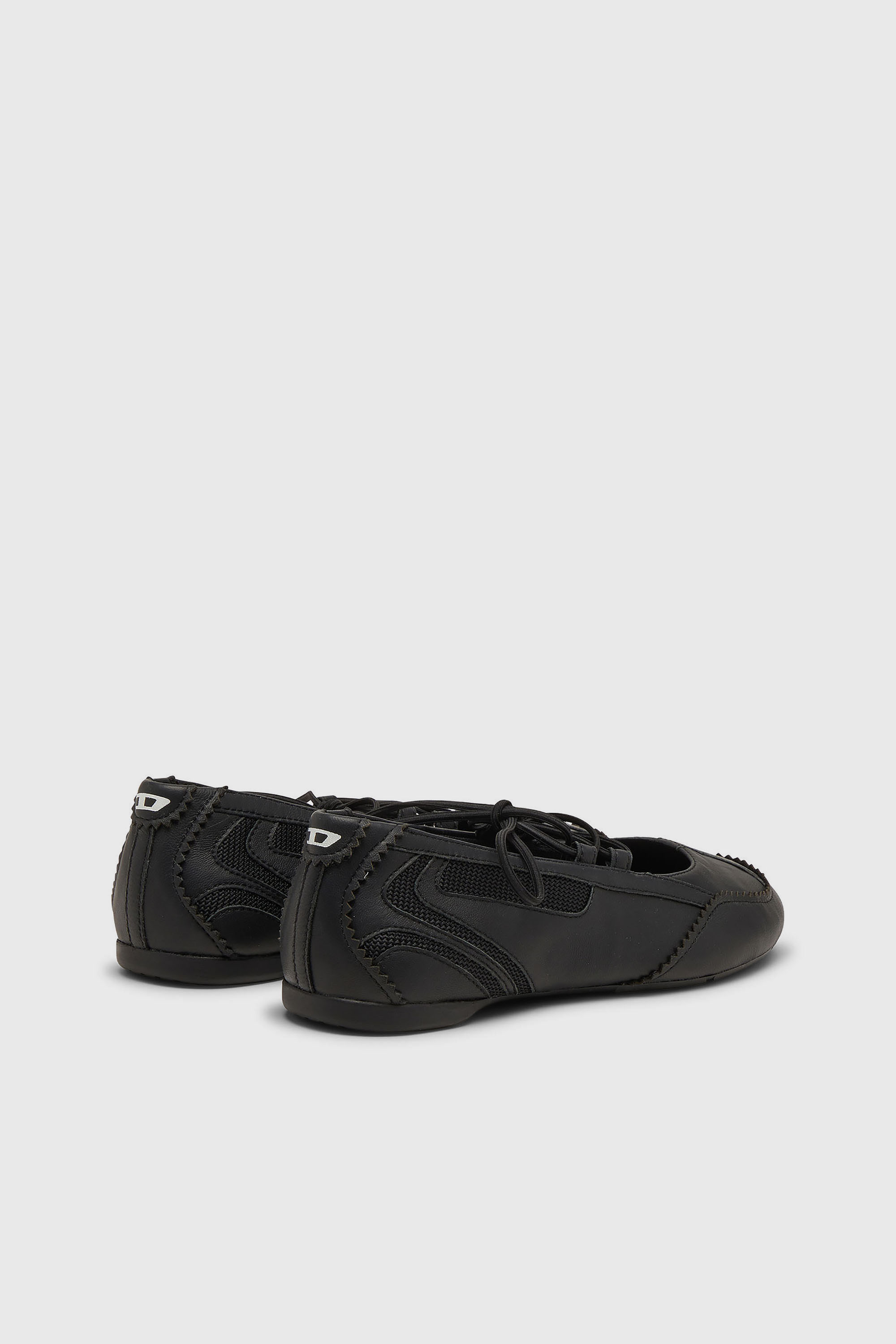 Diesel - D-MILE BALLERINA LACE UP W, Female's レースアップスニーカー in ブラック - 3