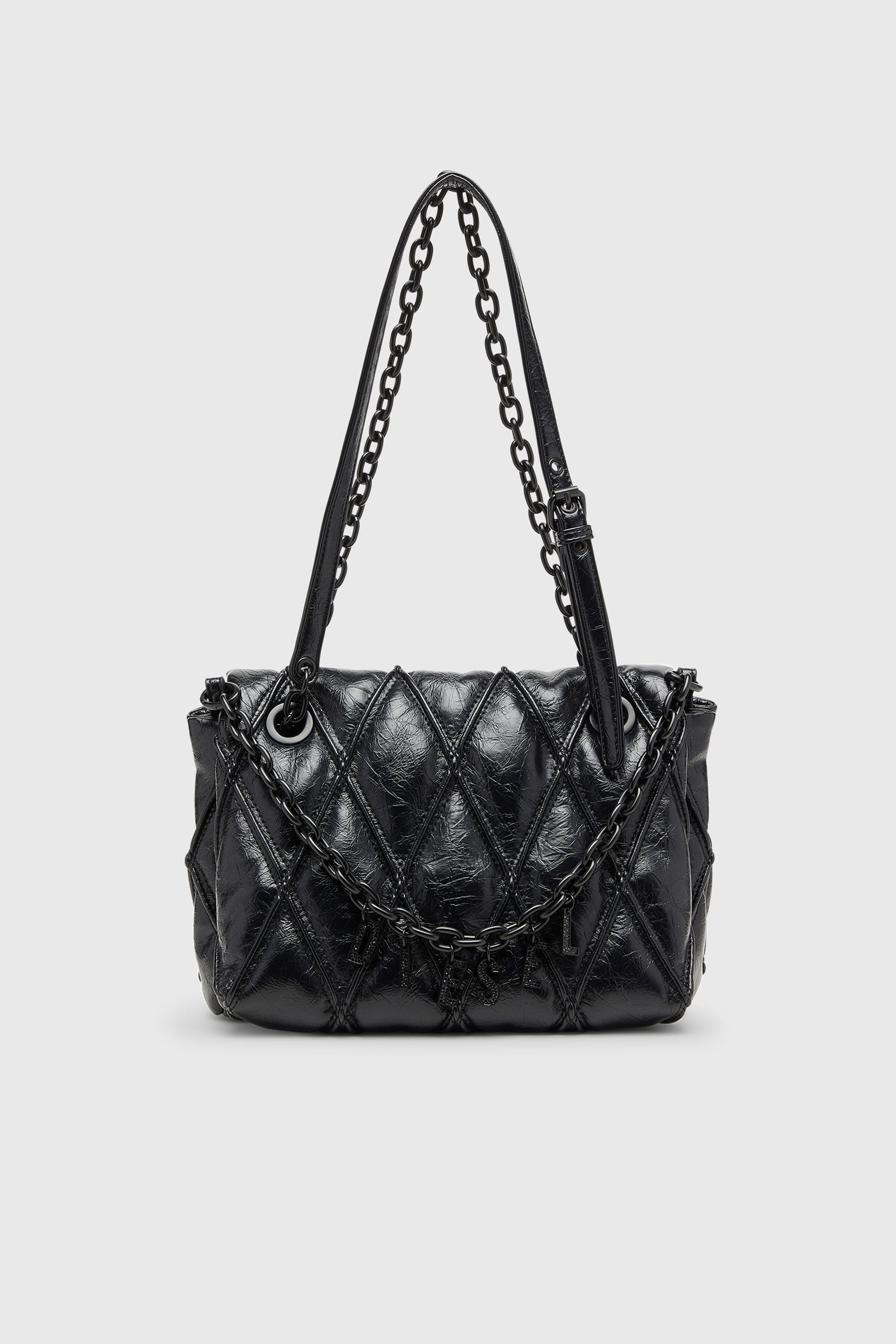 Diesel - CHARM-D SHOULDER M, Female's ショルダーバッグ M in ブラック - 2