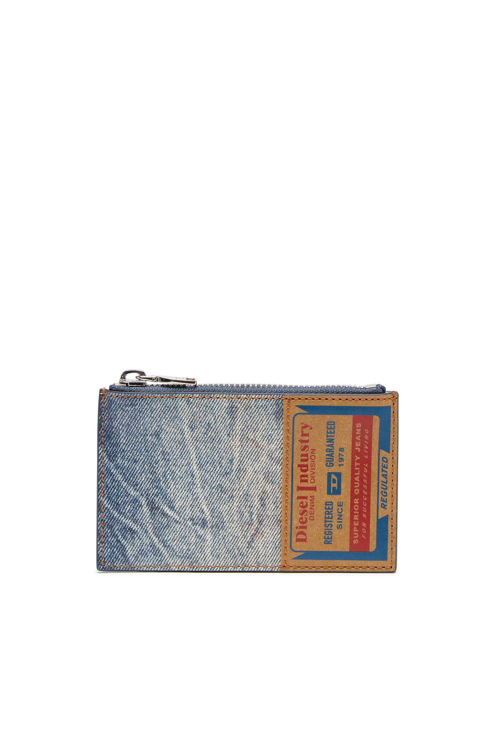 Diesel - JACKRON CARD HOLDER COIN M, ブルー - Image 1