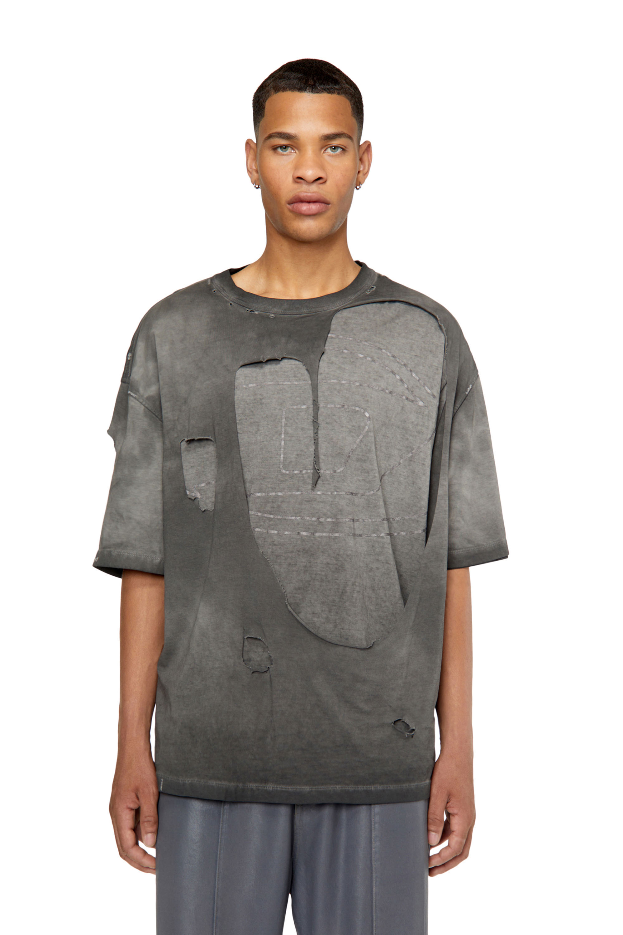 Diesel - T-ASHY, ダークグレー - Image 1