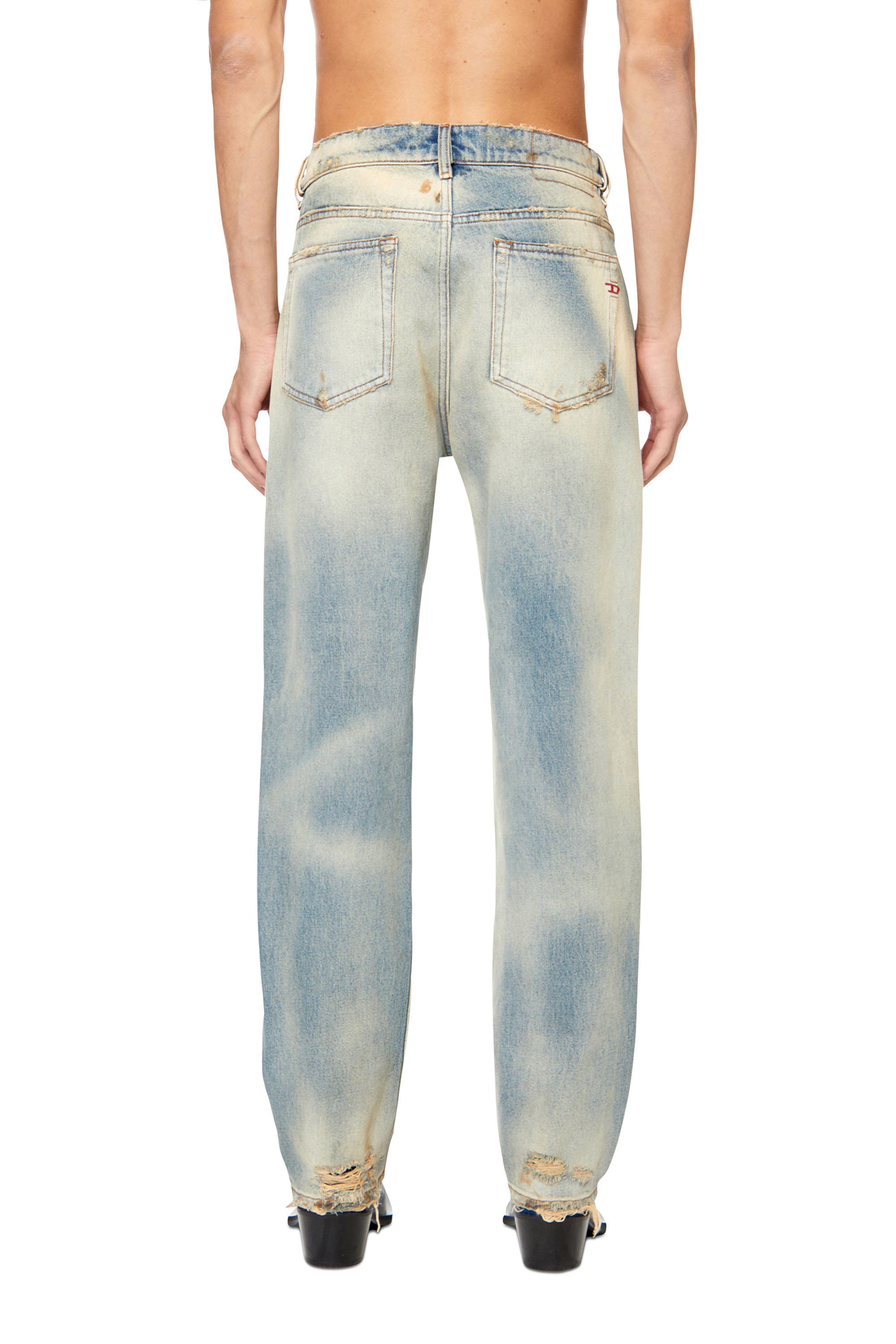 2020 D-Viker 0ENAV (MEN): ストレートデニム|ディーゼル(DIESEL