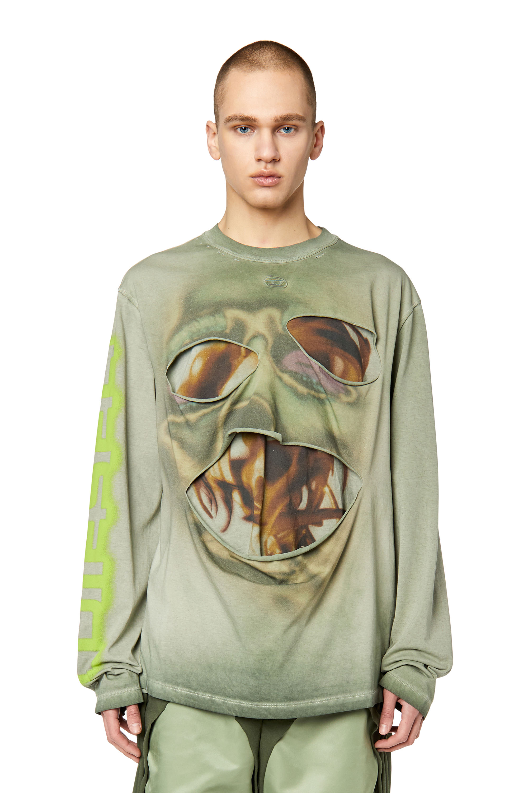 Diesel - T-CRANY, ミリタリーグリーン - Image 1