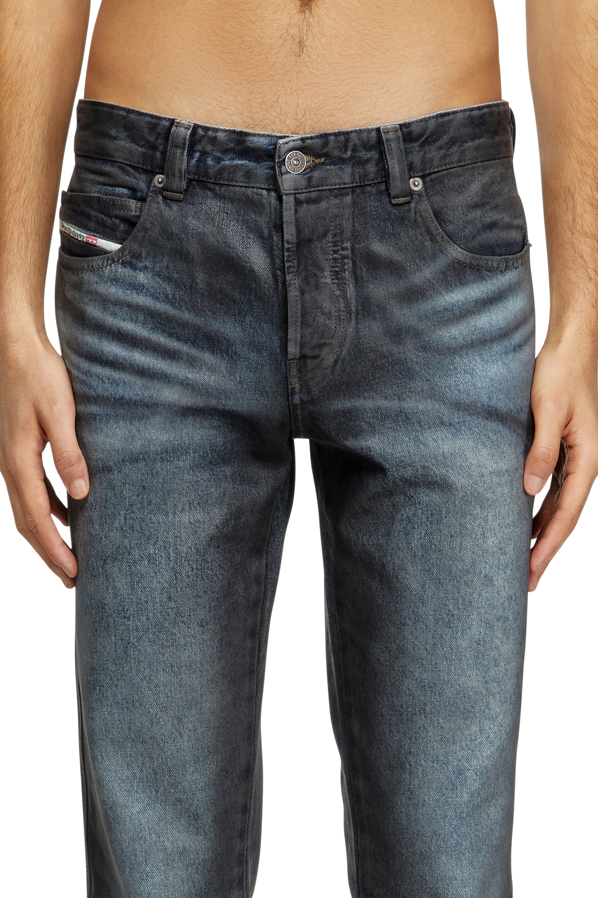 Diesel - Male's Slim Jeans 1993 D-Vyl 007BD, ブラック/ダークグレー - 5