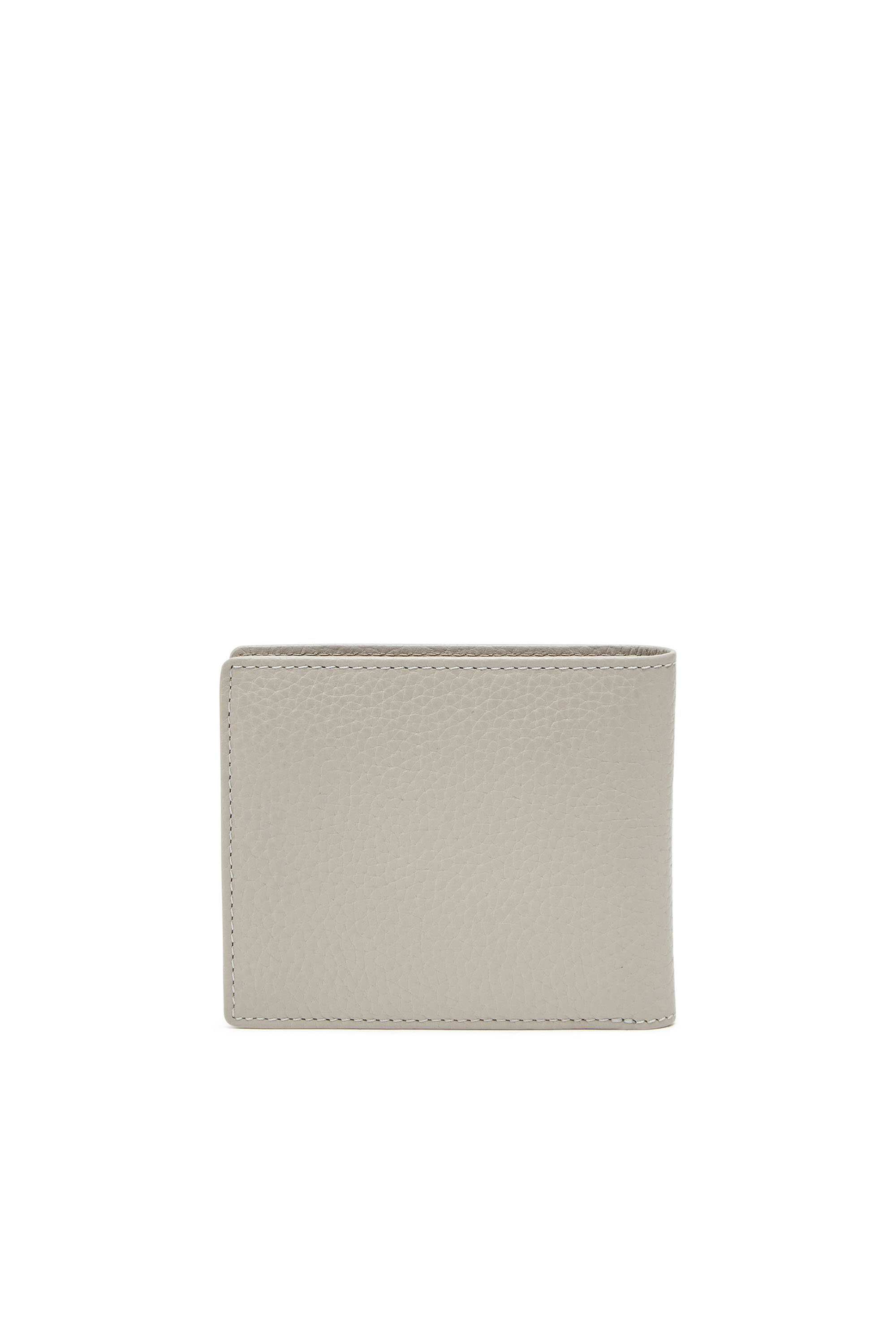 Diesel - BI FOLD COIN S, Male's カウレザー二つ折りウォレット in ライトグレー - 2