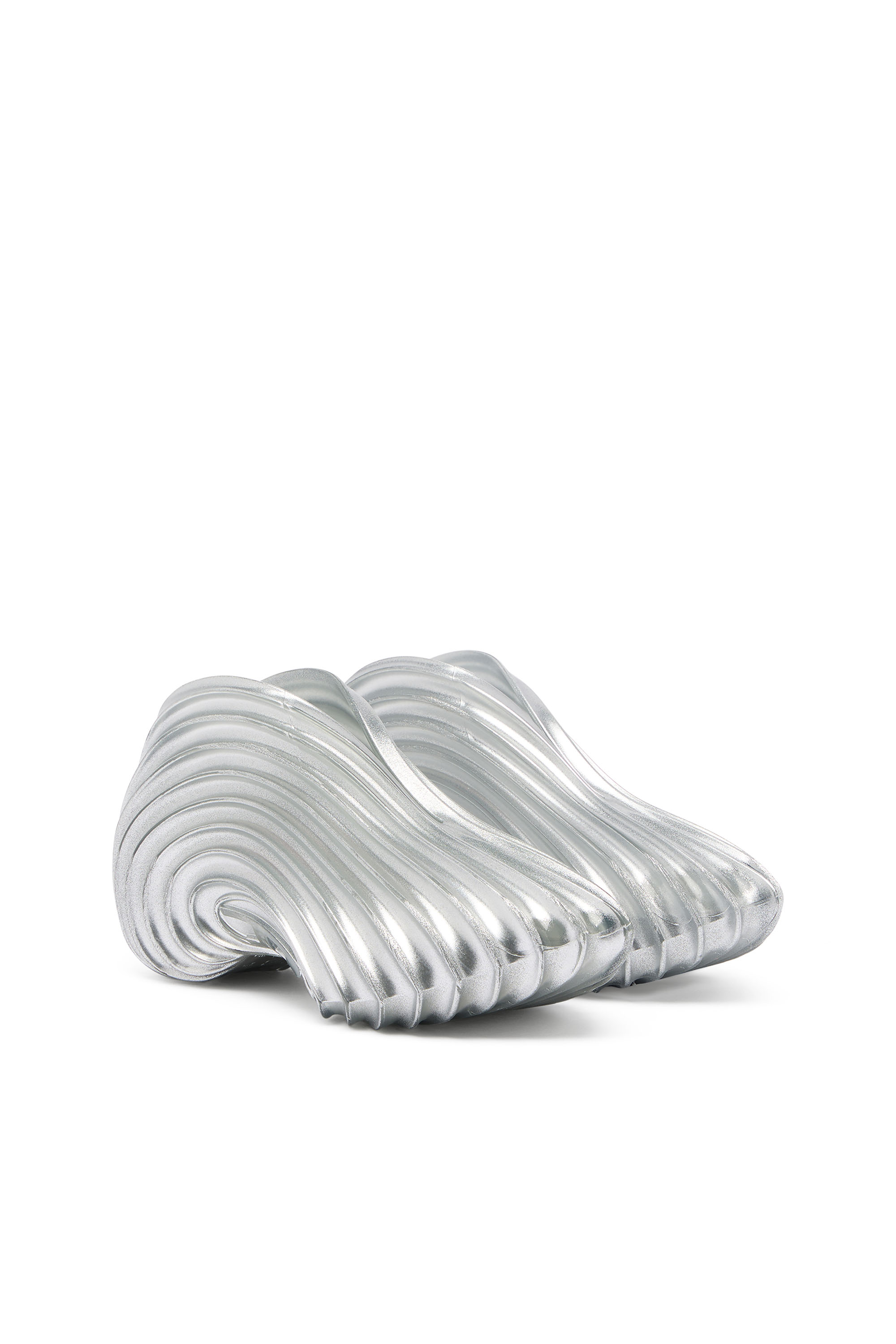 Diesel - MELISSA QUANTUM SNEAKERS X, Unisex's スリッポンスニーカー in シルバー - 2