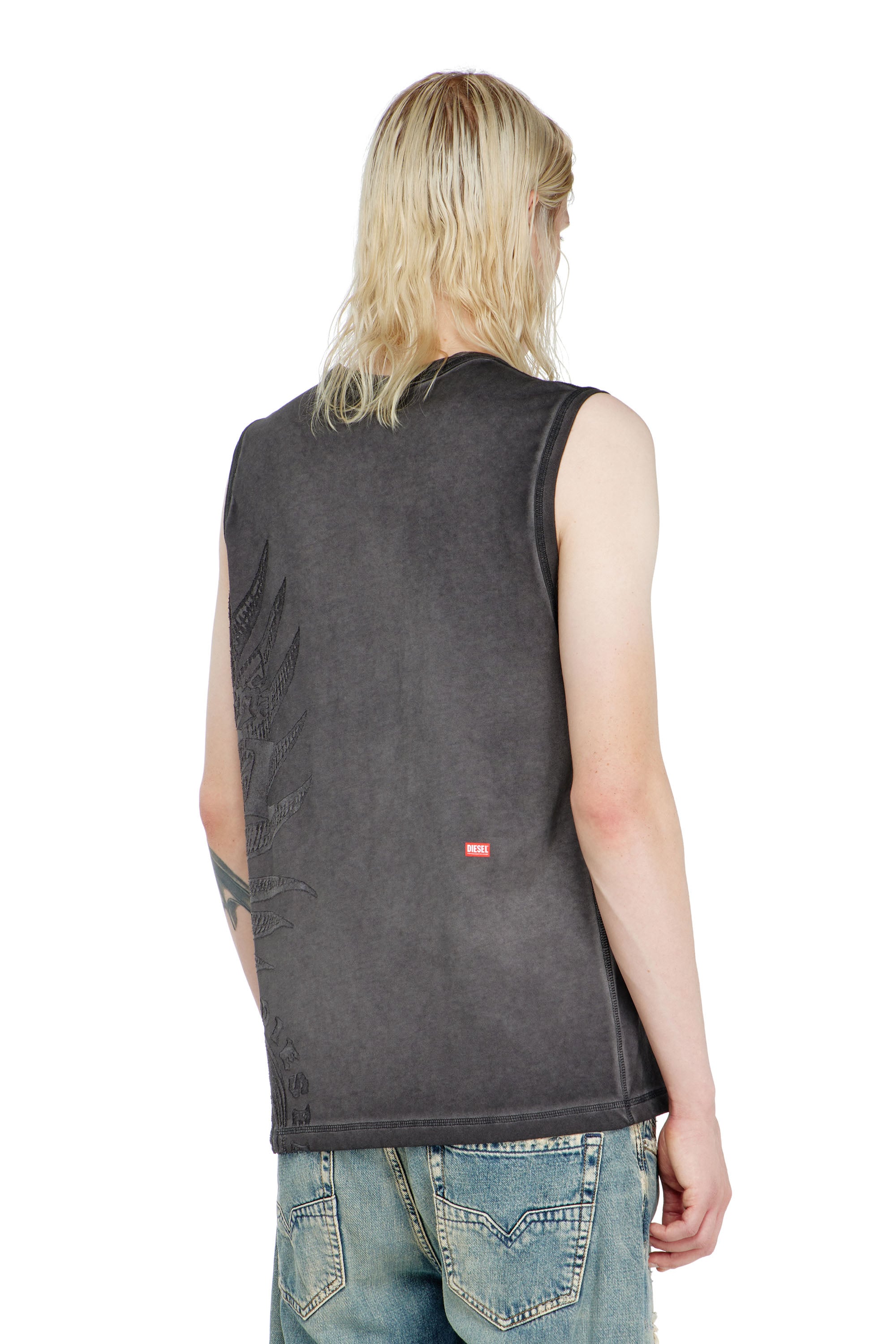 Diesel - T-RAWBISCO, Male's スリーブレストップ in null - 4
