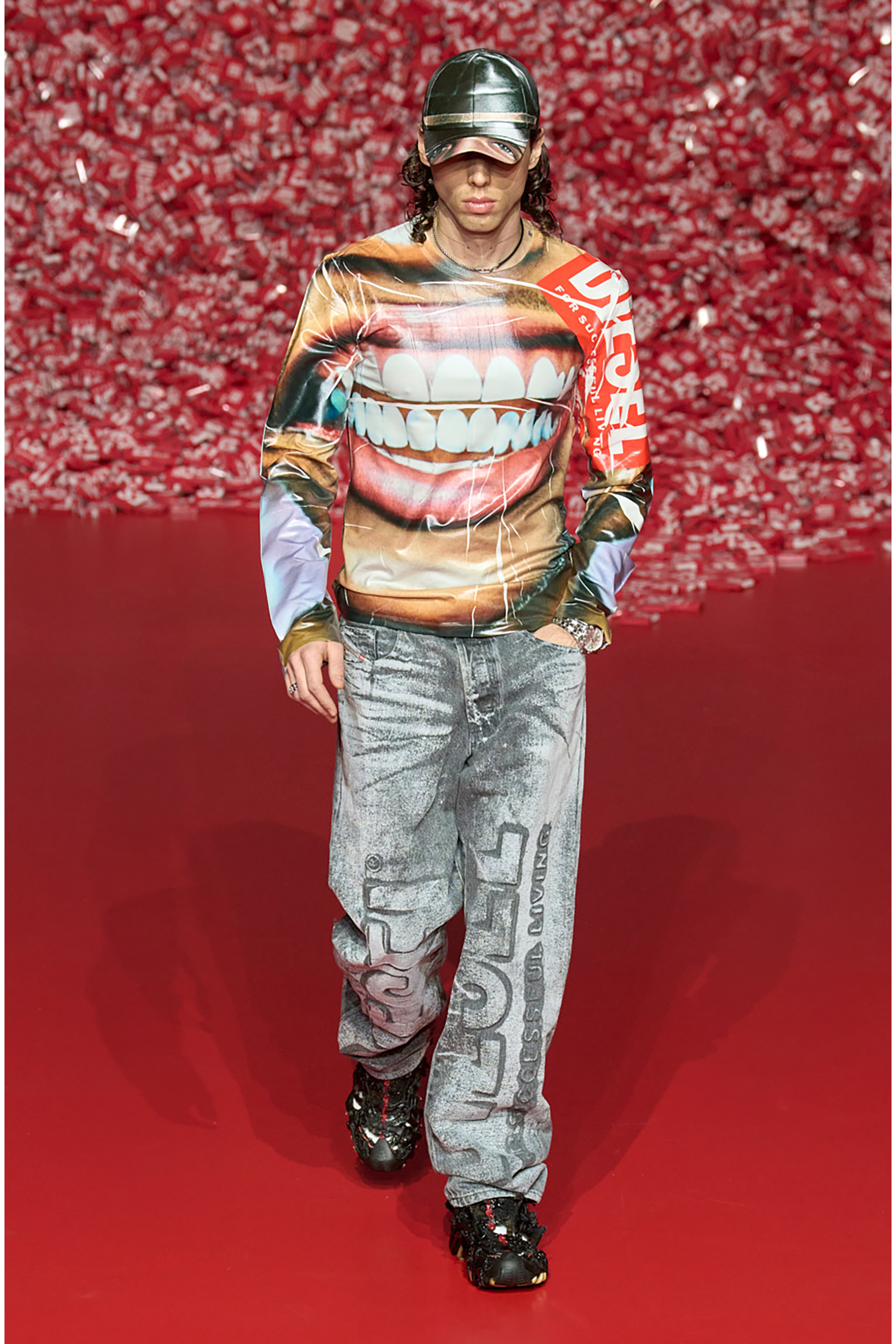 Diesel - Straight Jeans 2010 D-Macs 007T5, グレー - Image 5