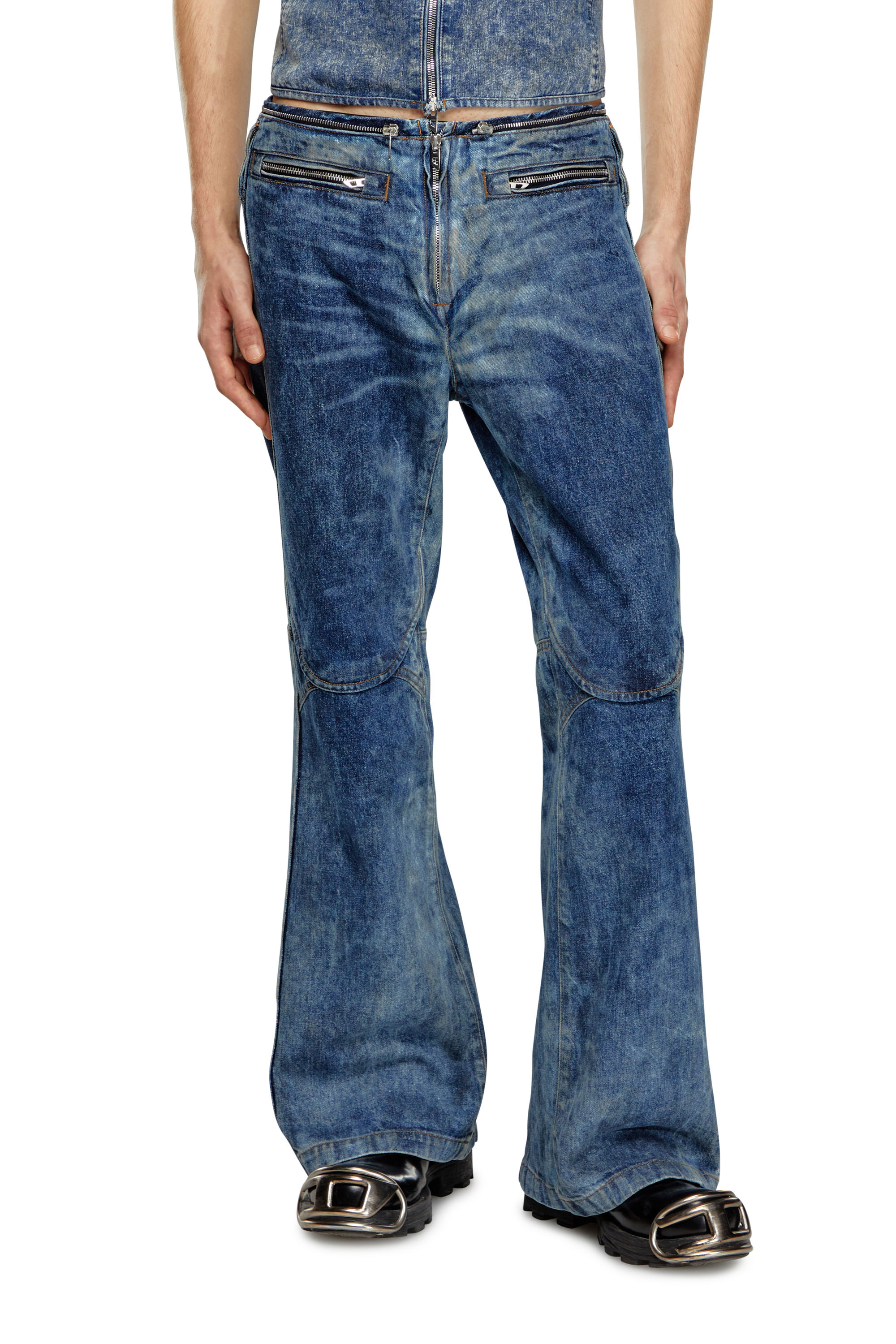 Diesel - Straight Jeans D-Gen 0PGAX, ダークブルー - Image 1