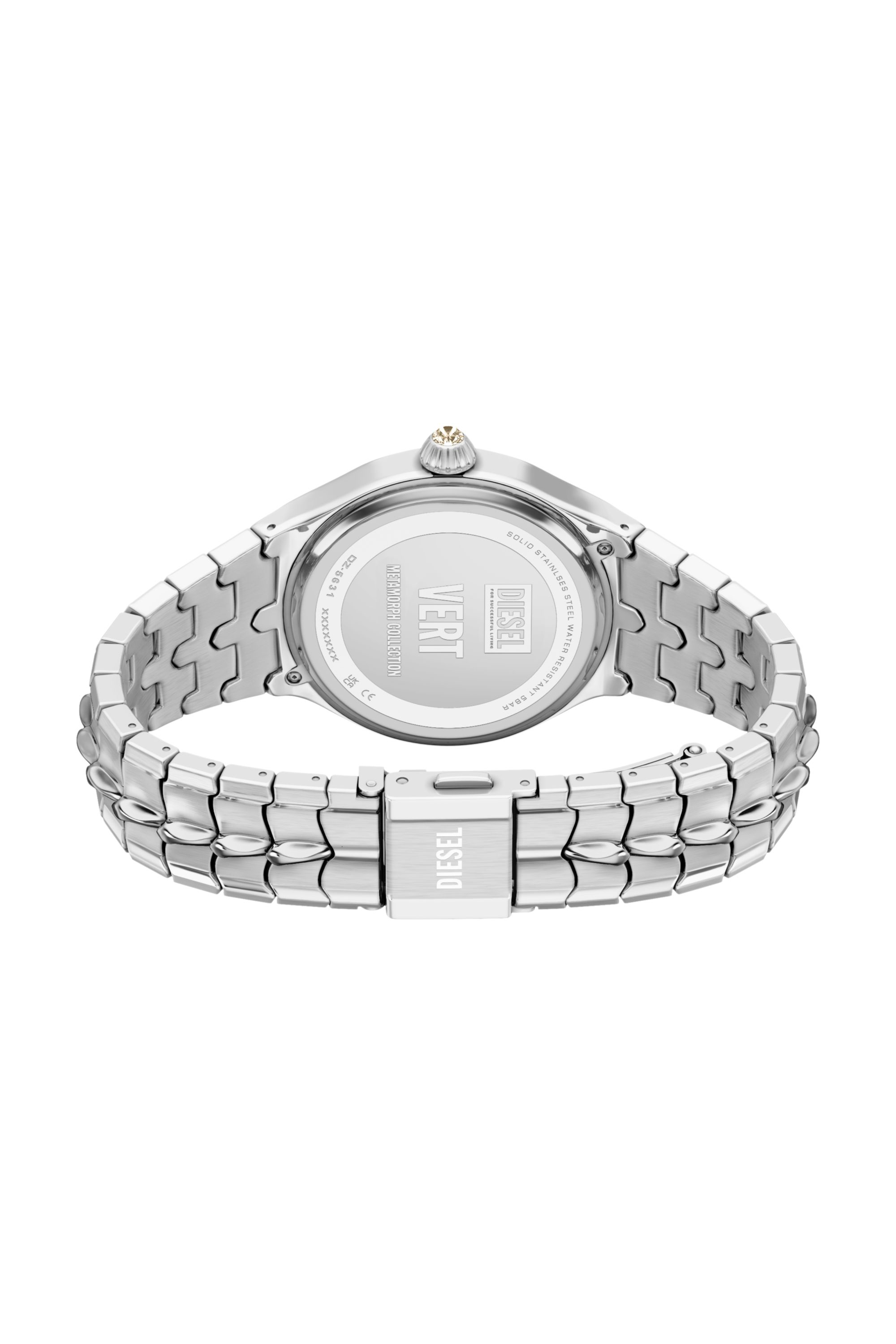 Diesel - DZ5631 WATCH, Male's Vert Stainless Steel Watch in シルバー - 5