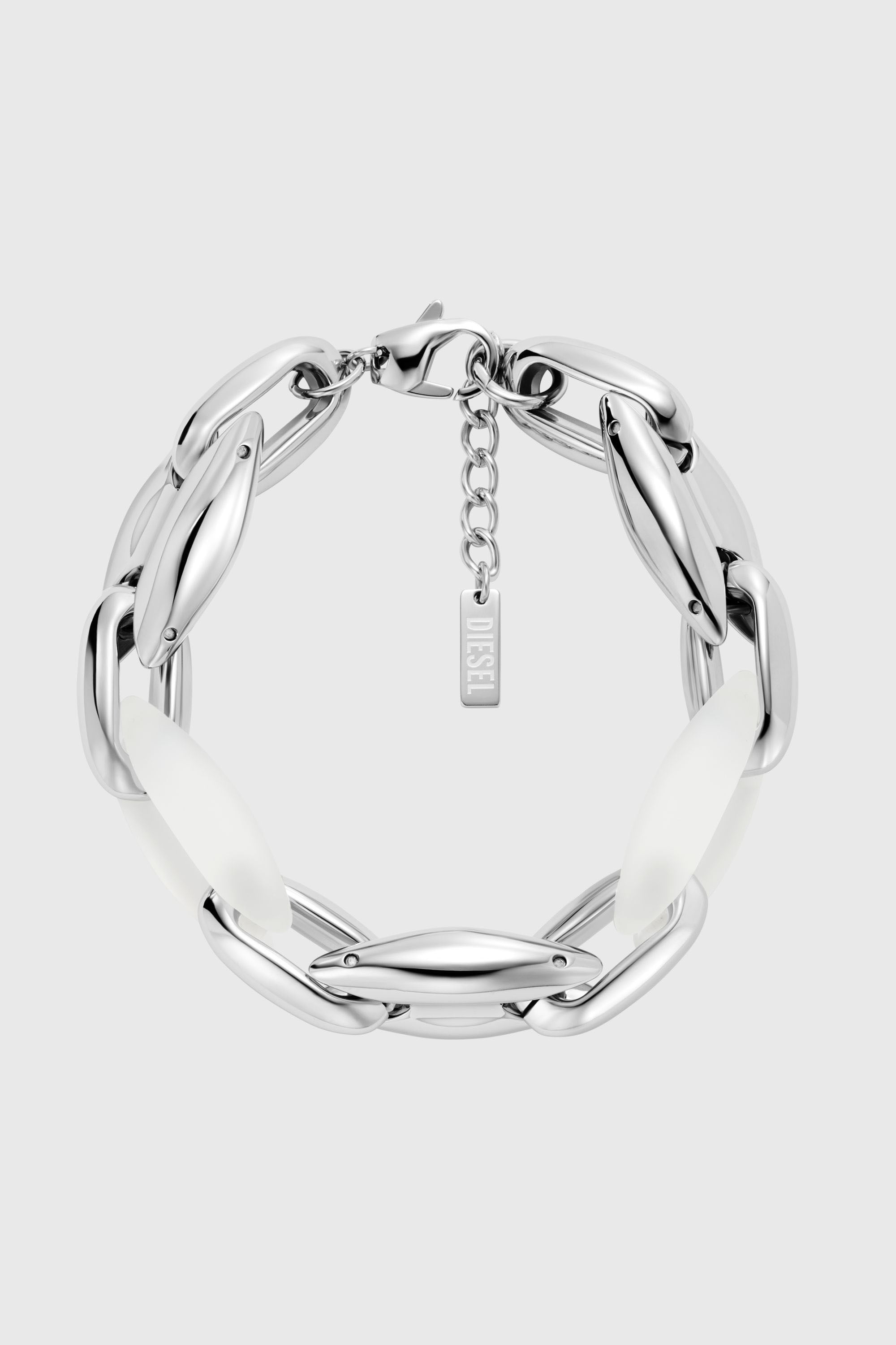 Diesel - DX1617040, Unisex's ブレスレット in シルバー - 1