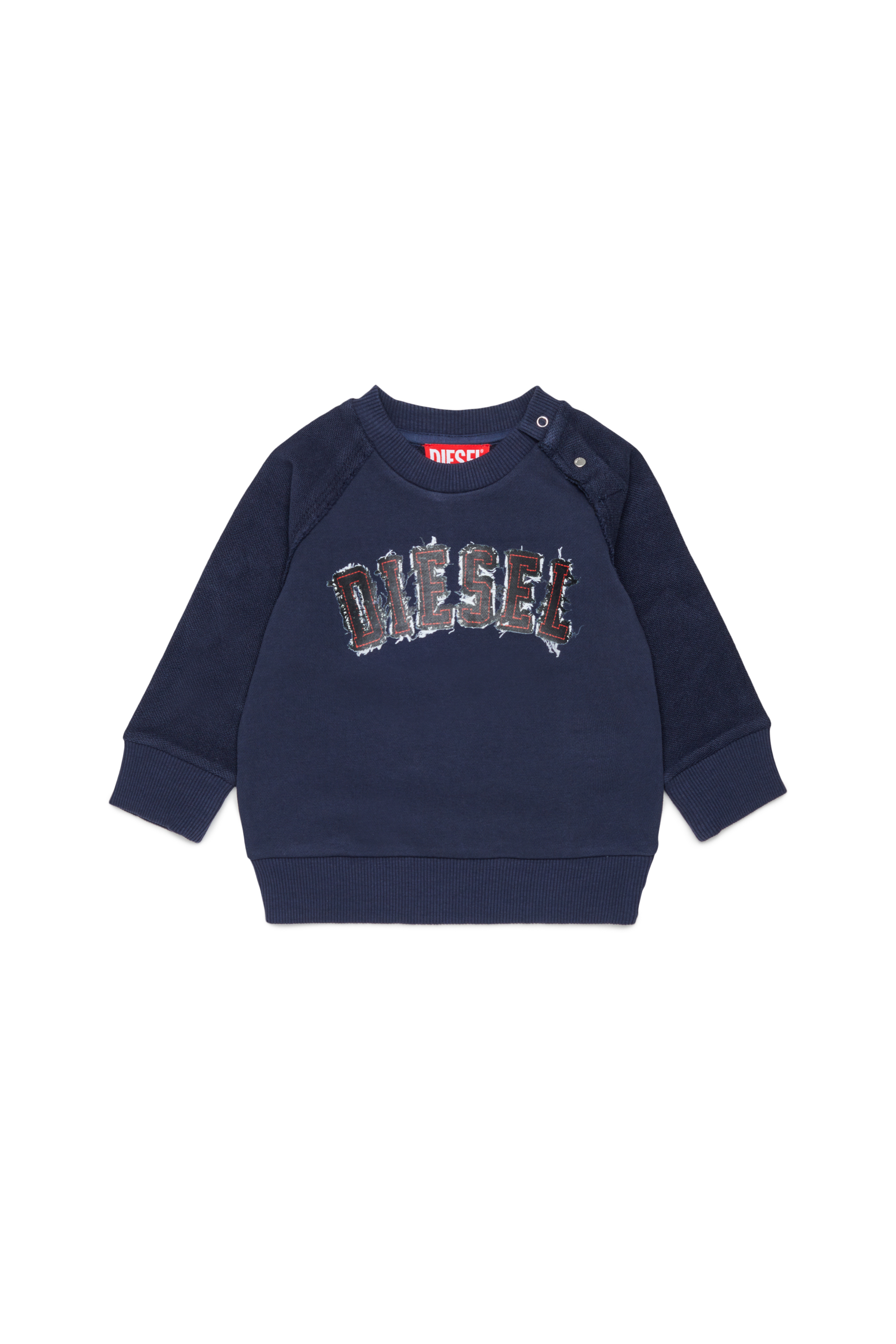 Diesel - SEANSB, Male's スウェット in ダークブルー - 1