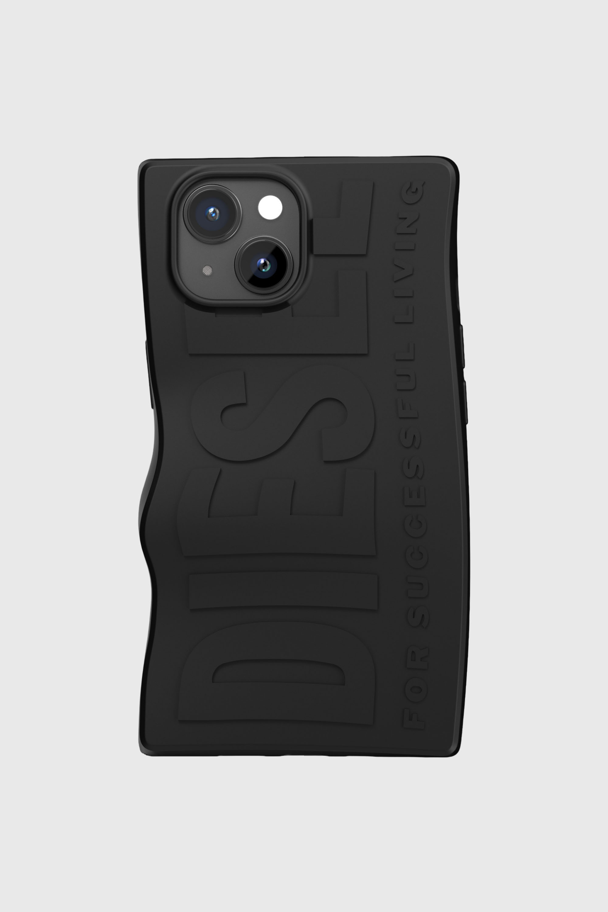 Diesel - 60076 MOULDED CASE, Unisex's iPhone 15 in ブラック - 2
