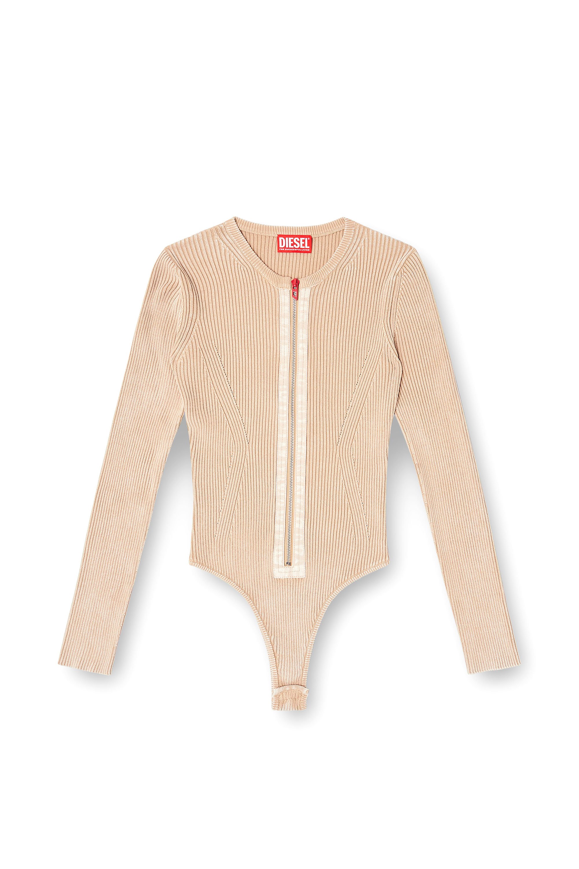 Diesel - M-GILDE, Female's ニットトップ in ベージュ - 3