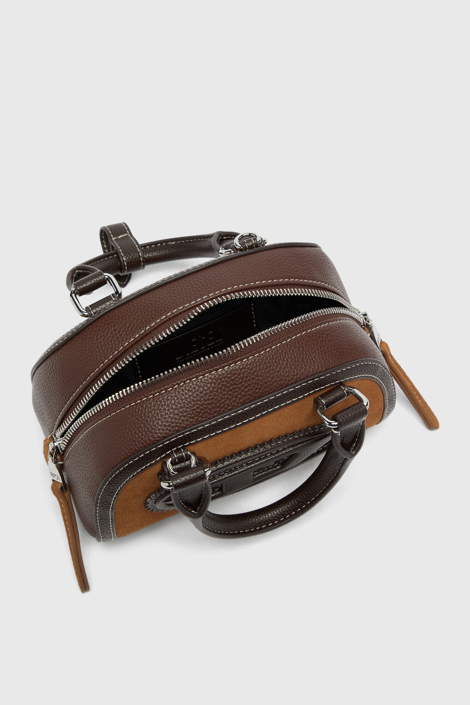 Diesel - 1DR DOME CROSSBODY, Female's クロスボディバッグ in ブラウン - 4