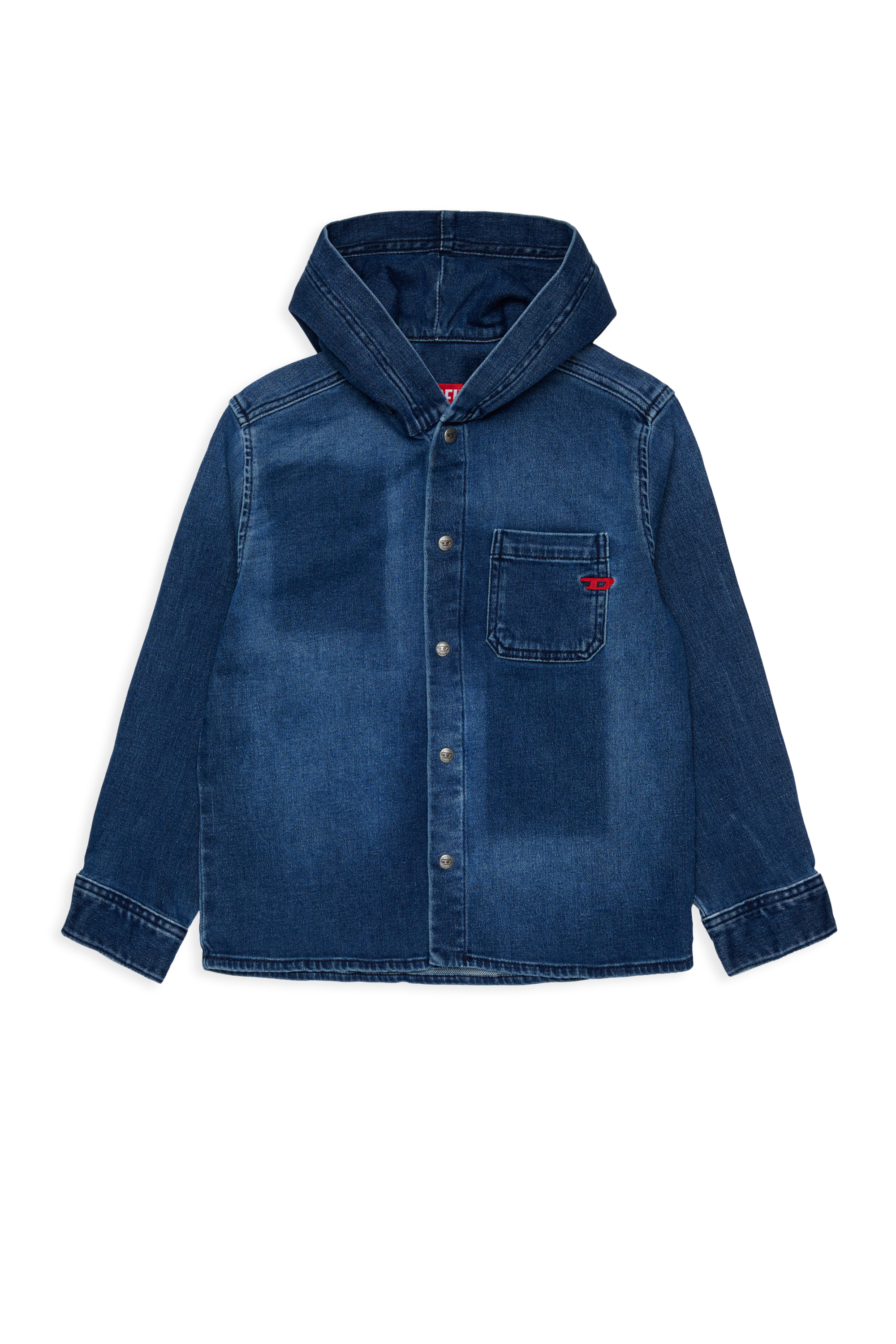 Diesel - CAMPS-OVER JJJ, Male's シャツ in ダークブルー - 1