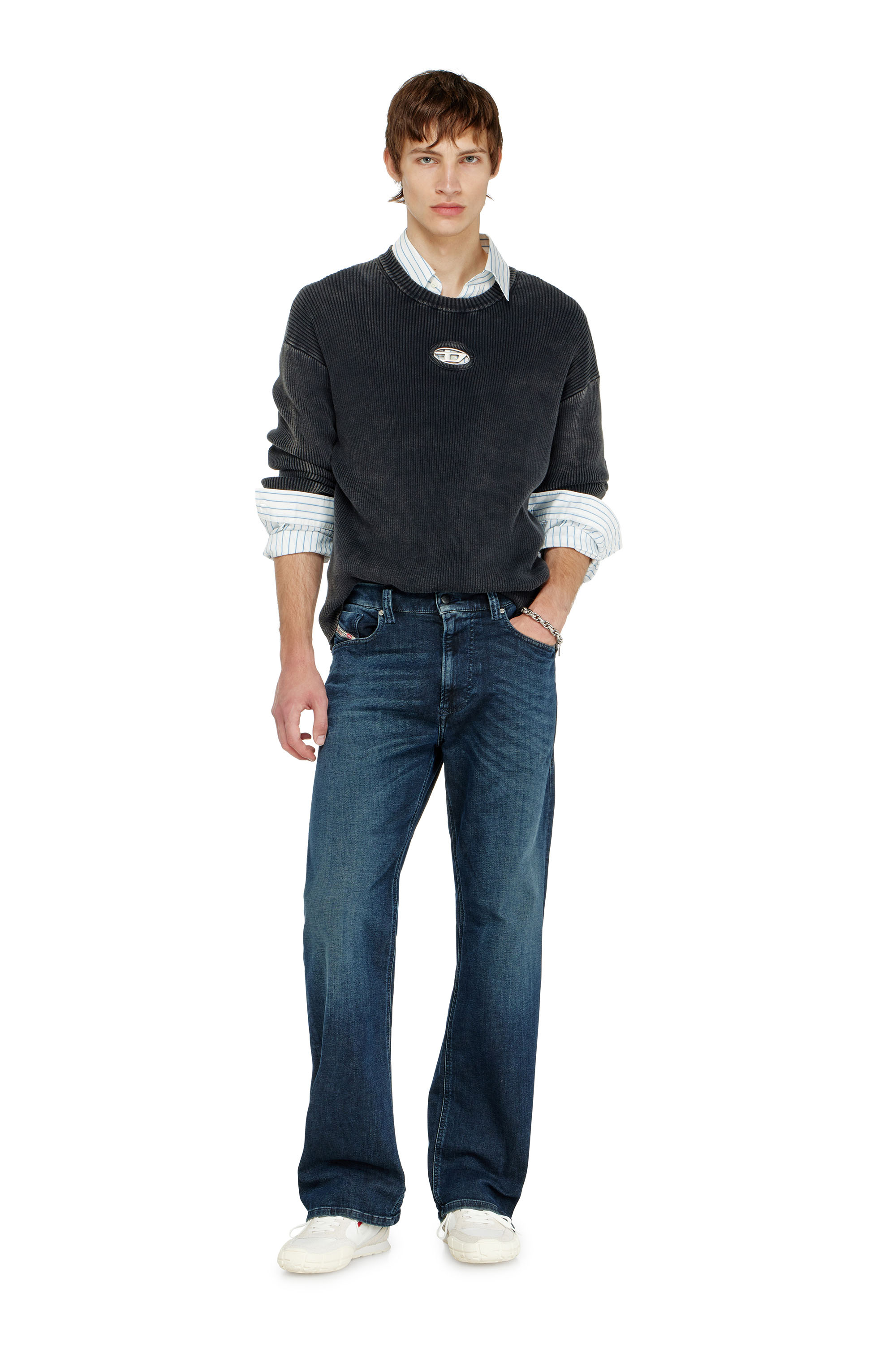 Diesel - Male's Relaxed 2080 D-Reel Joggjeans&reg; 09P94, ダークブルー - 1