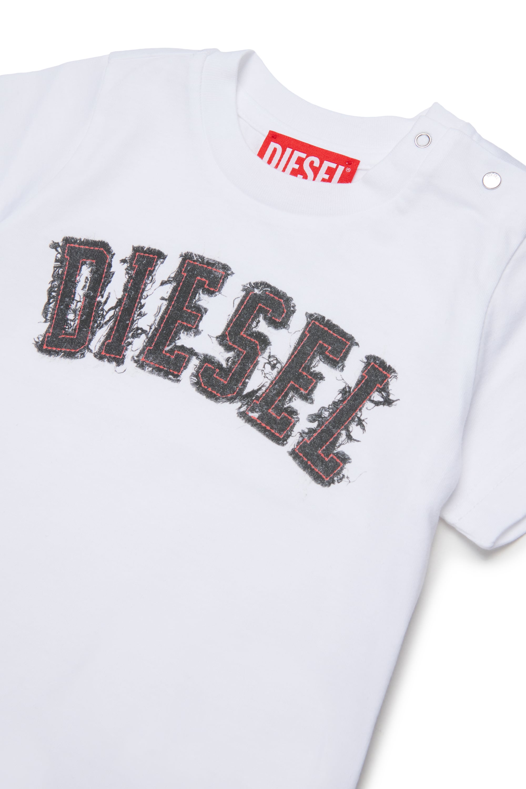 Diesel - TEANSB, Male's Tシャツ in ホワイト - 3
