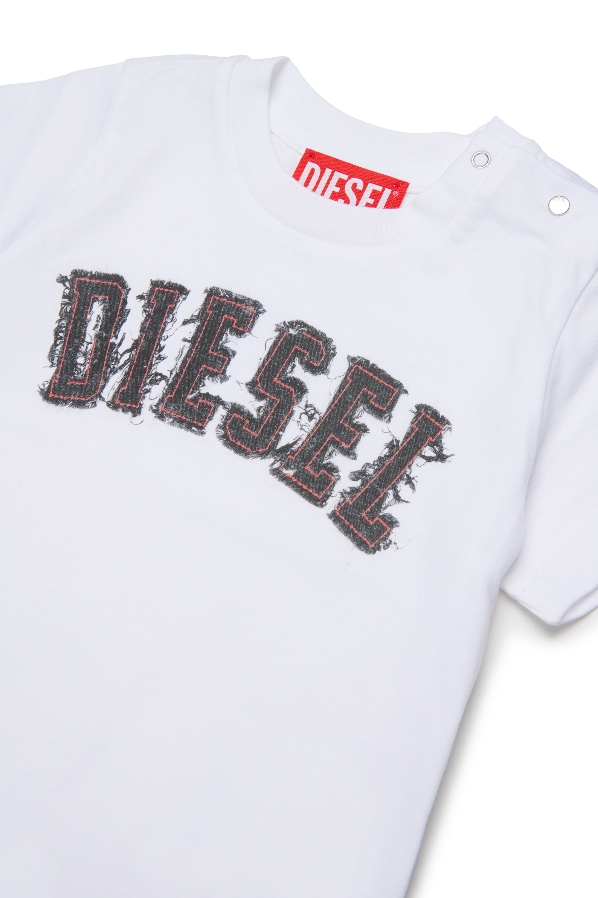 Diesel - TEANSB, Male's Tシャツ in ホワイト - 3