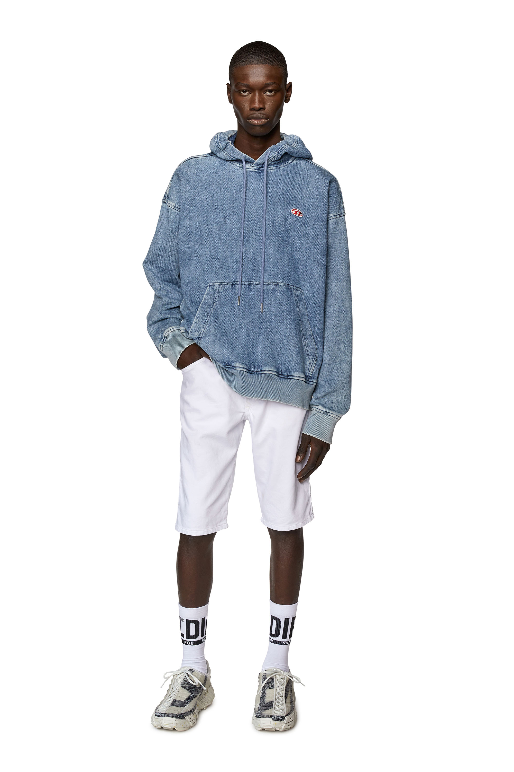 Diesel - D-KROOLEY-SHORT JOGG, ホワイト - Image 3