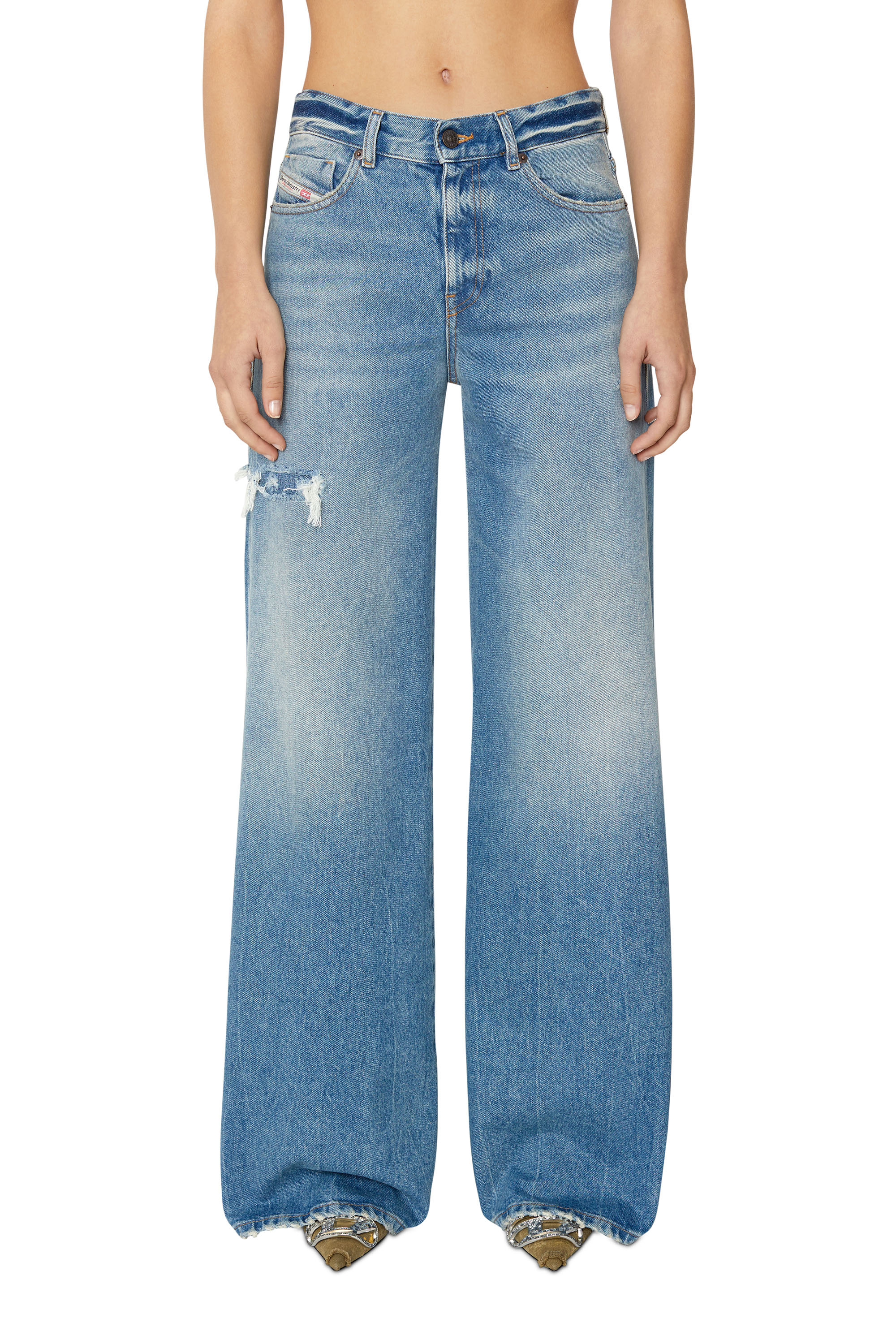 Diesel - Bootcut and Flare Jeans 1978 D-Akemi 09D97, ライトブルー - Image 1