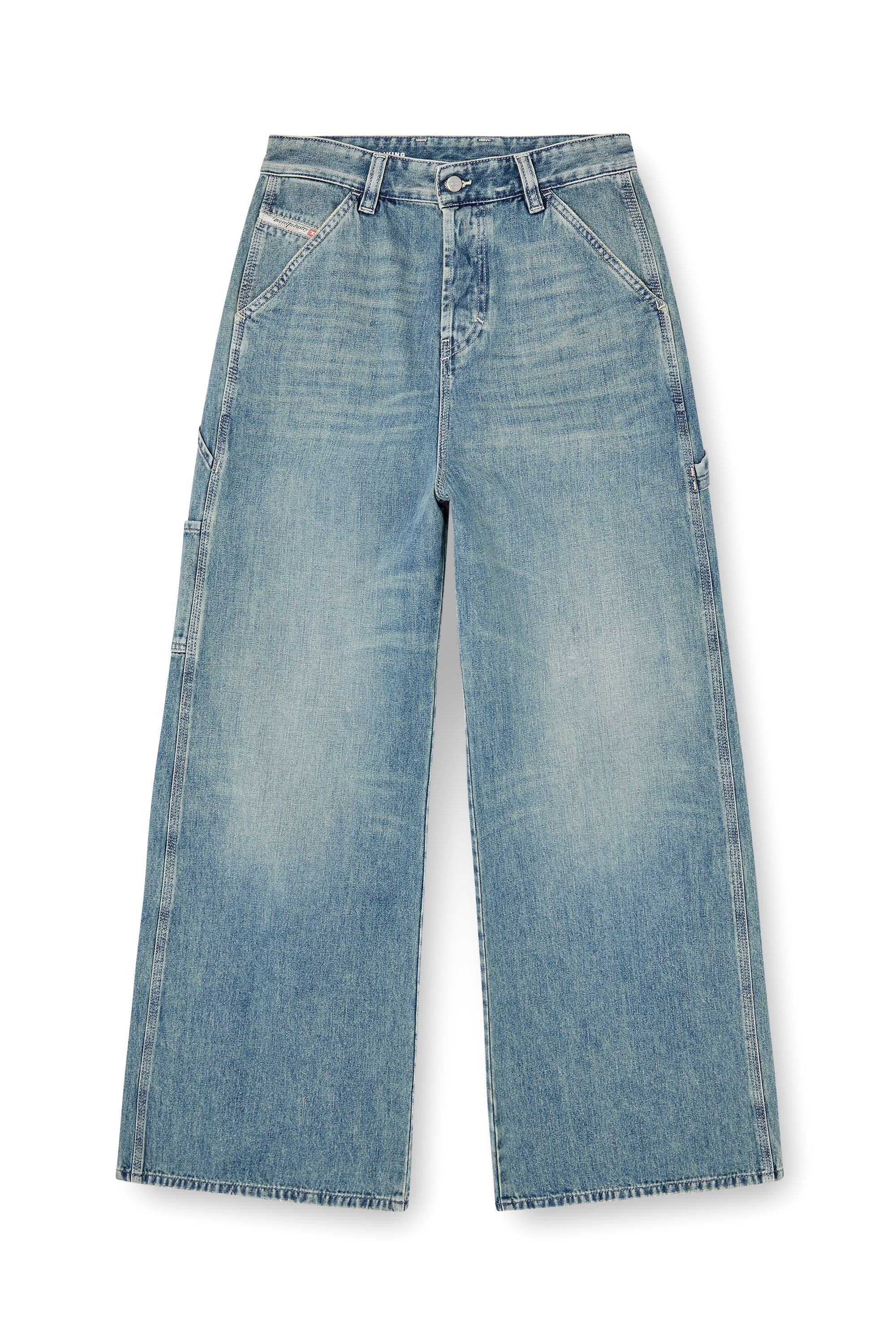 Diesel - Female's Relaxed Jeans 1996 D-Sire 068SK, ライトブルー - 3