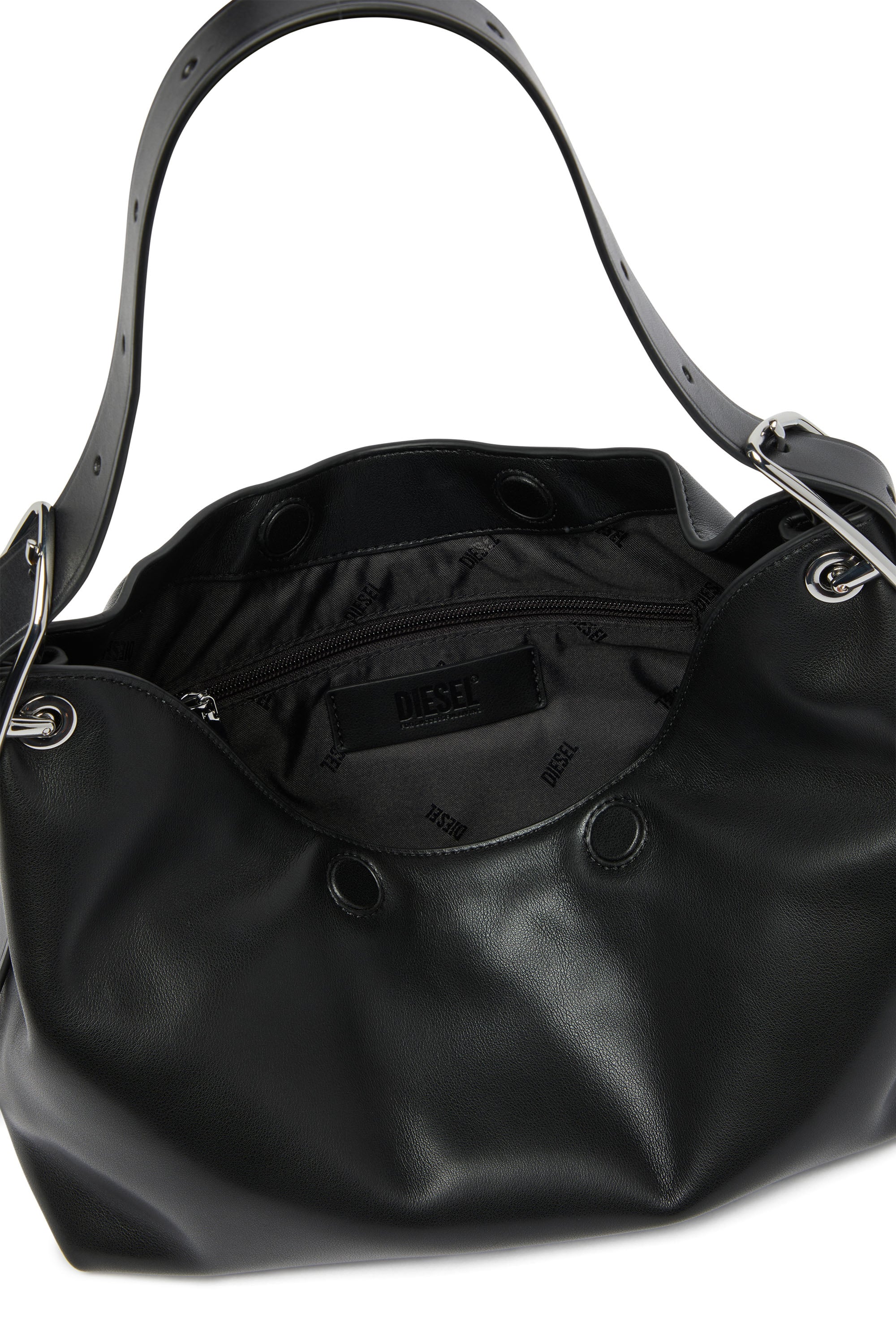 Diesel - D-LINE HOBO S, Female's ショルダーバッグ in ブラック - 6